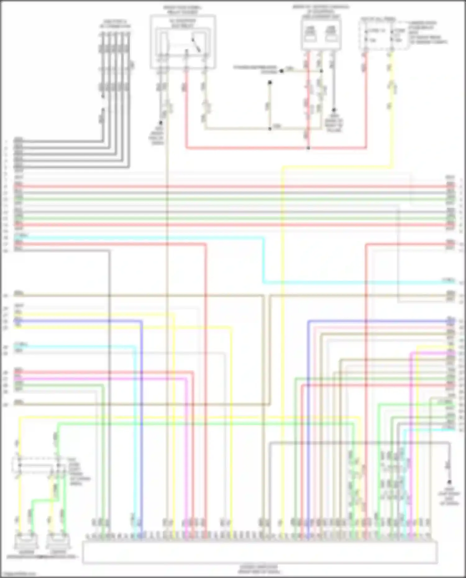 Wiring diagram fuse 2-7 for Honda Ridgeline II (2016-2021) (1 of 3)