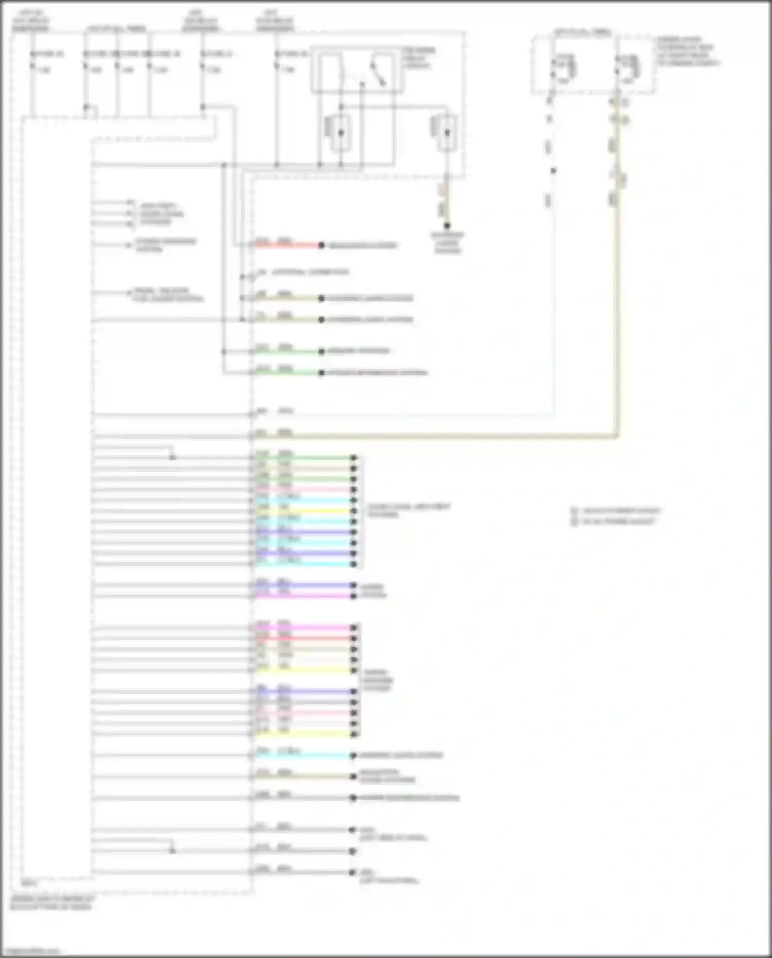 Wiring diagram fuse 21 for Honda Ridgeline II (2016-2021) (1 of 3)