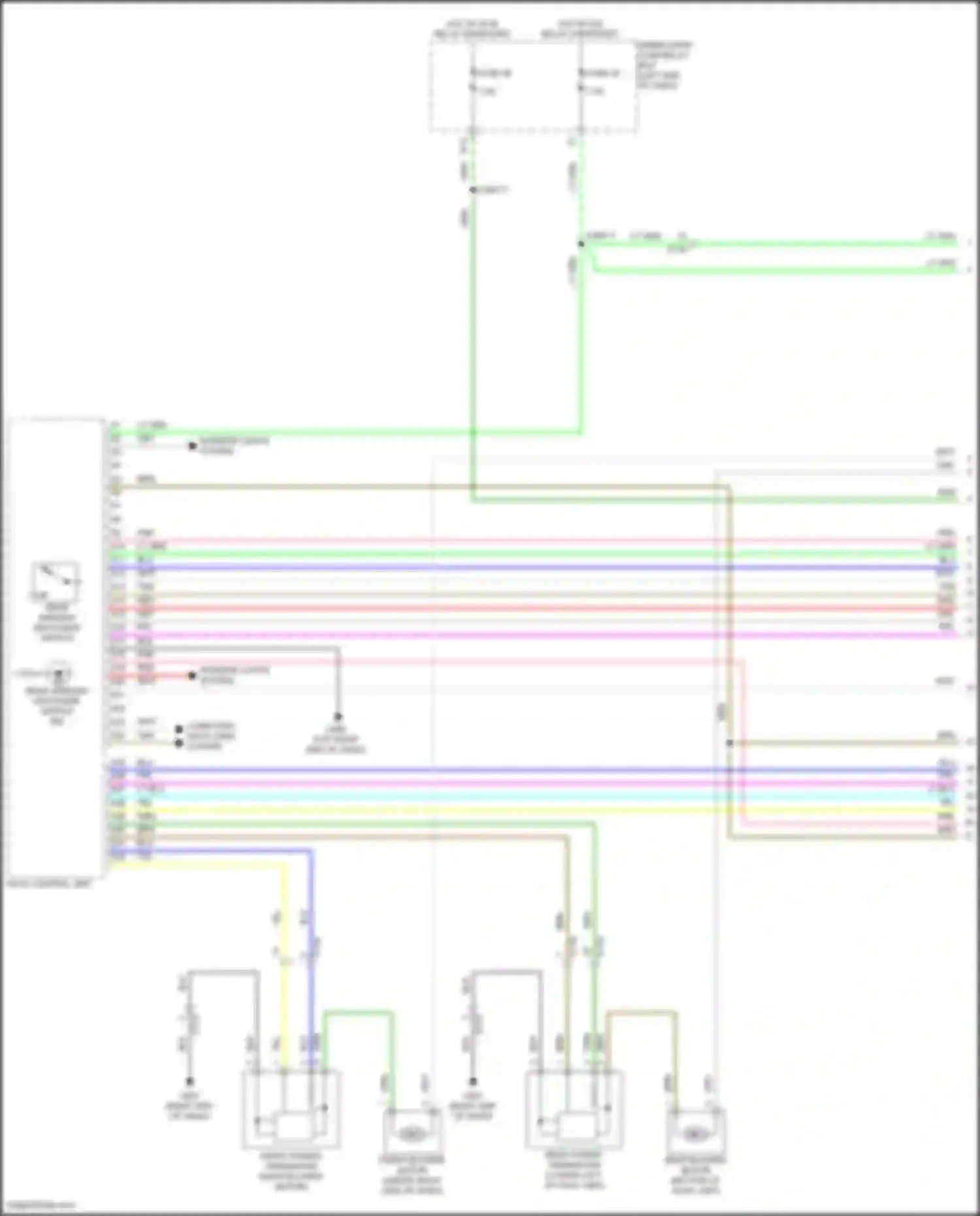 Wiring diagram fuse 23 for Honda Ridgeline II (2016-2021) (5 of 20)