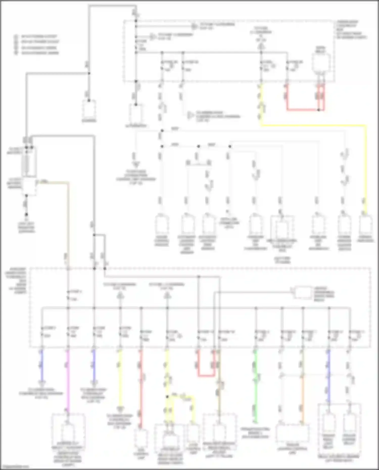 Wiring diagram fuse 25 for Honda Ridgeline II (2016-2021) (2 of 3)