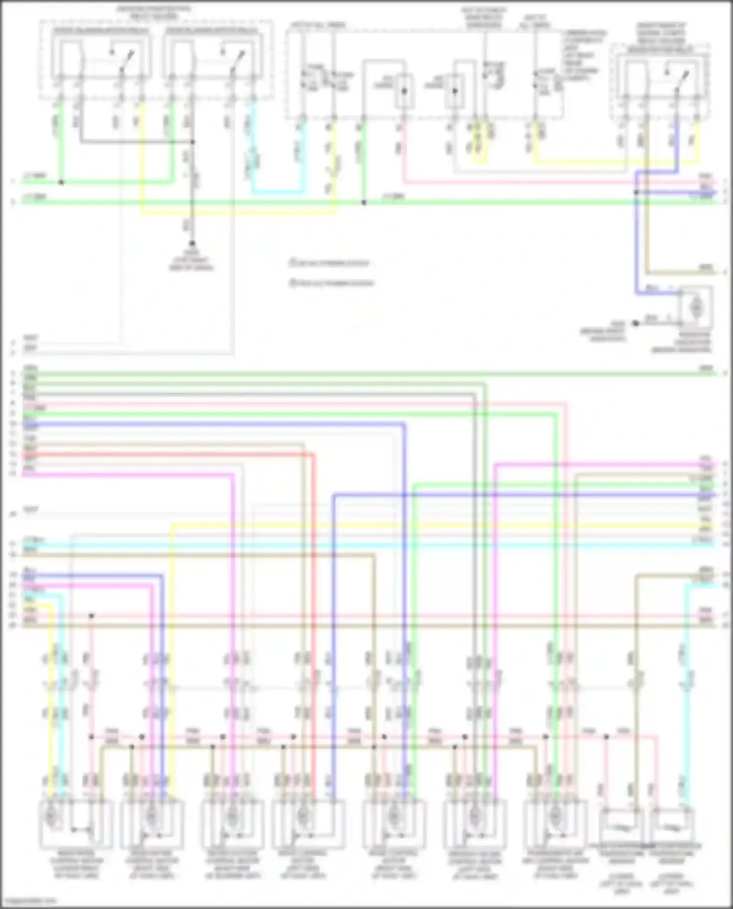Wiring diagram fuse 3-4 1-5 for Honda Ridgeline II (2016-2021) (1 of 2)