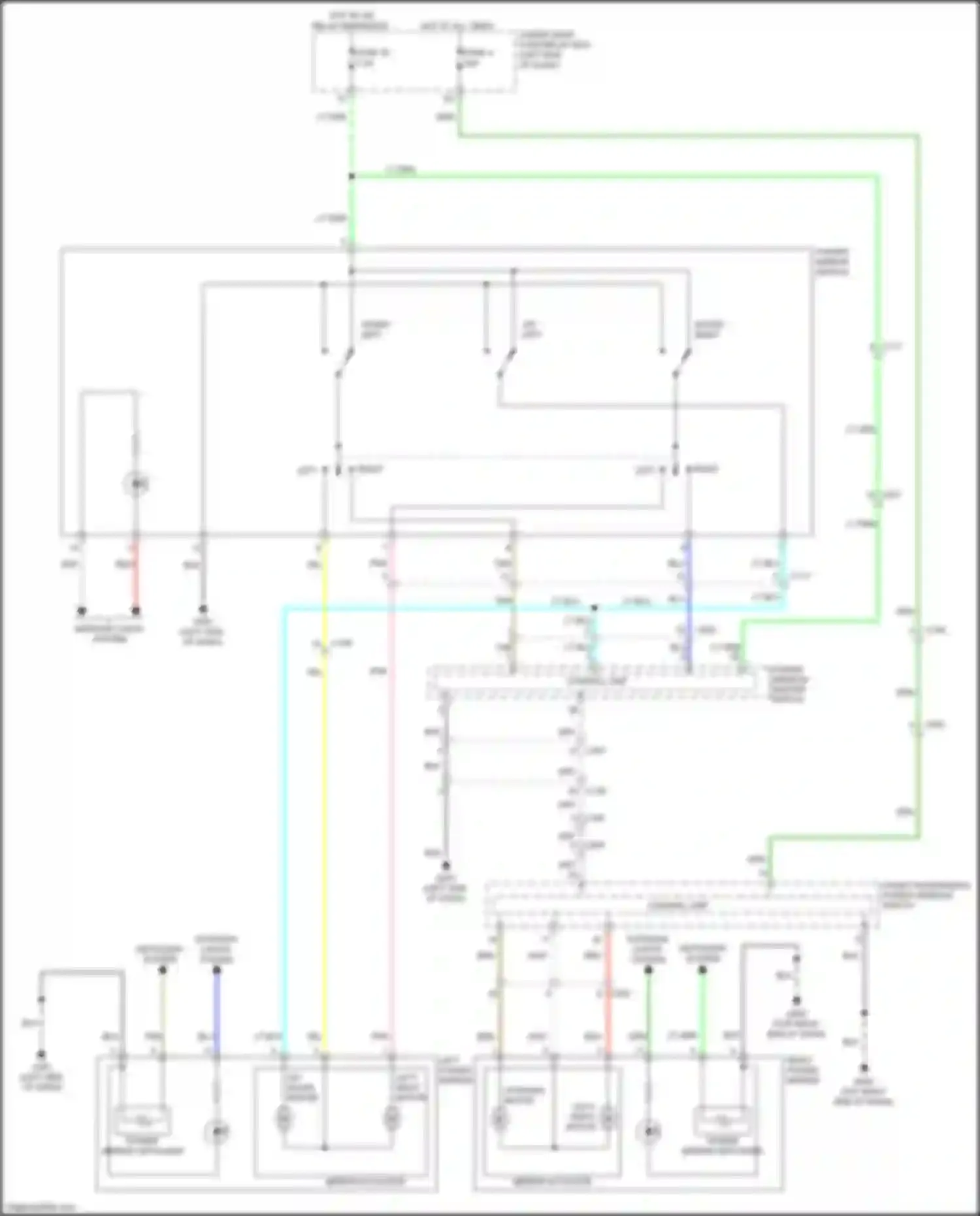 Wiring diagram fuse 4 for Honda Ridgeline II (2016-2021) (7 of 9)