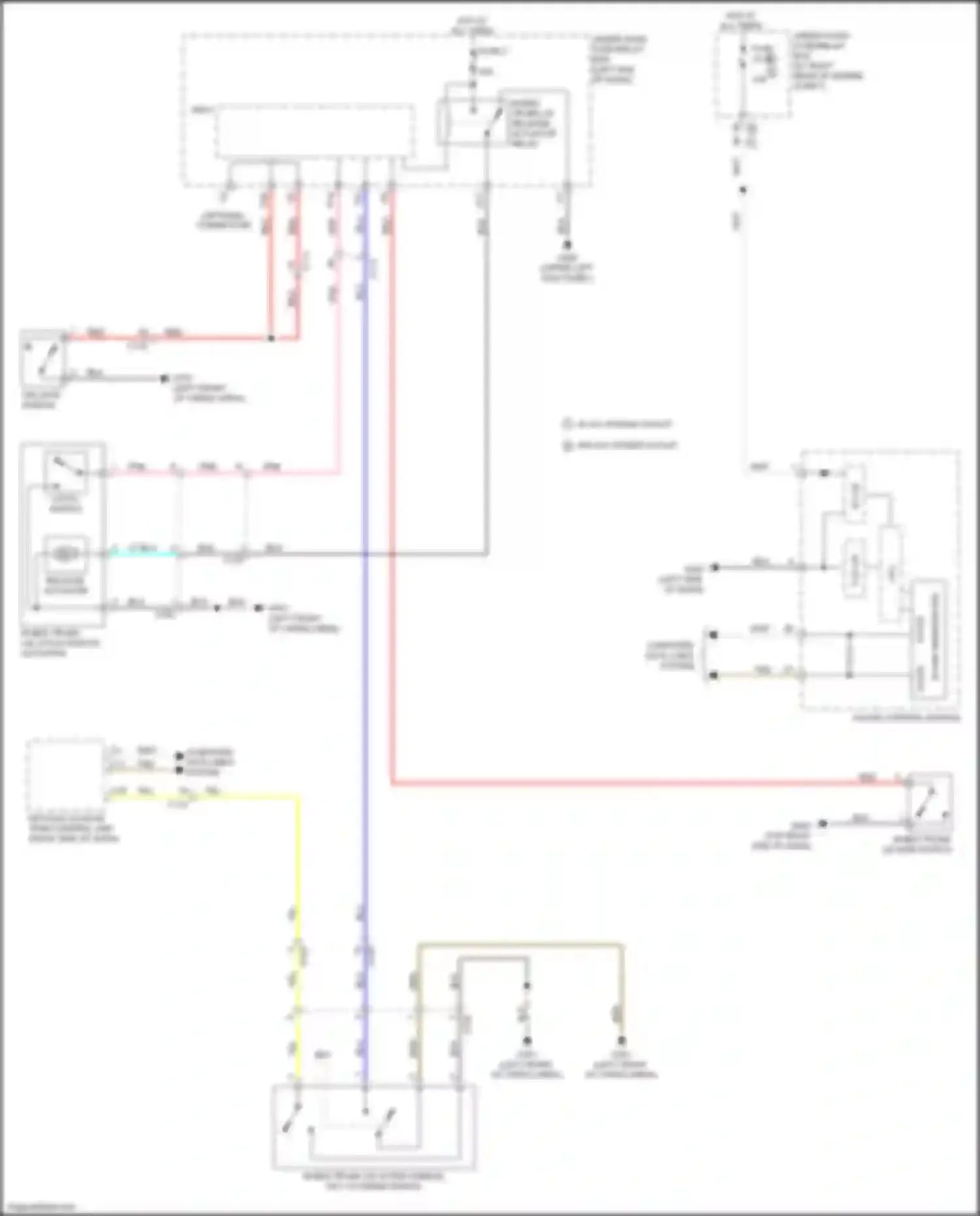 Wiring diagram gauge control module for Honda Ridgeline II (2016-2021) (9 of 36)