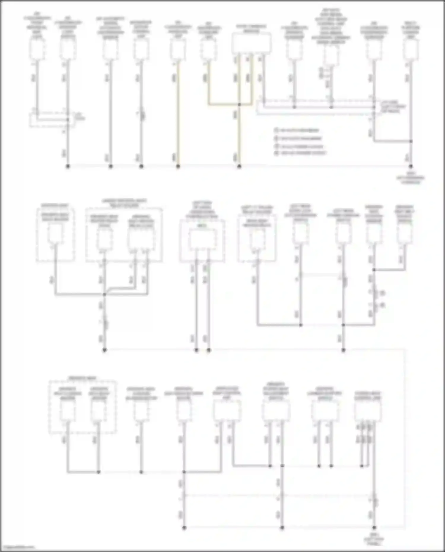 Wiring diagram homelink unit for Honda Ridgeline II (2016-2021) (1 of 7)