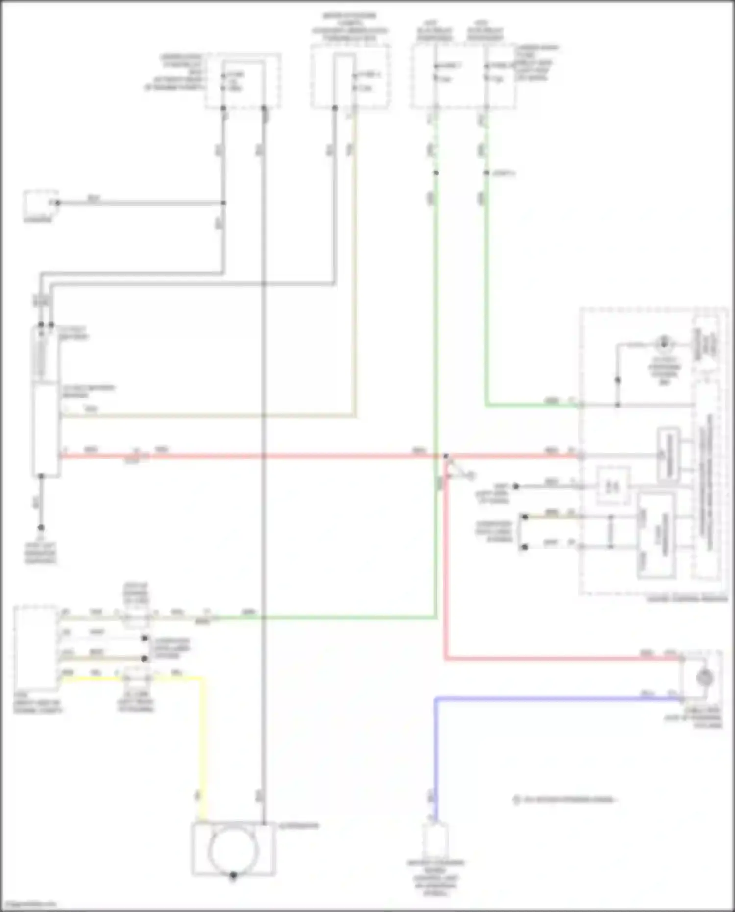 Wiring diagram hot w/ for Honda Ridgeline II (2016-2021) (5 of 10)