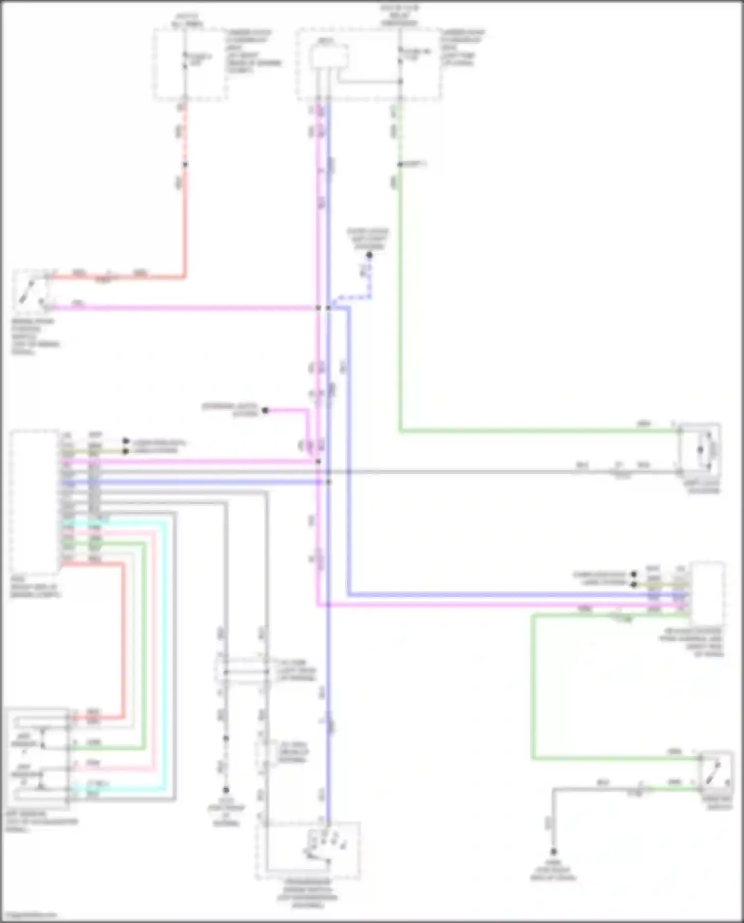 Wiring diagram joint 3 for Honda Ridgeline II (2016-2021) (18 of 27)