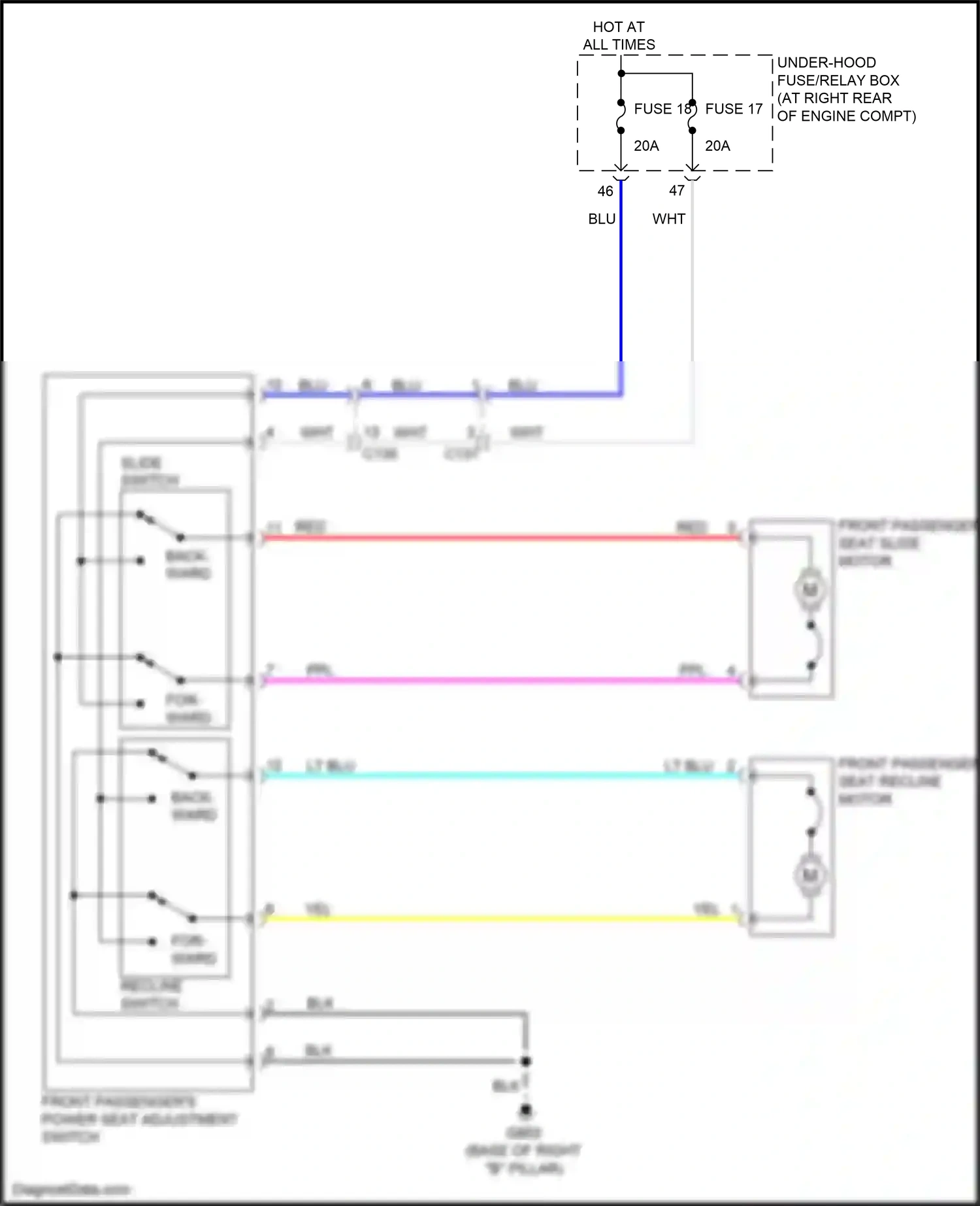 Honda Ridgeline II (2016-2021) lt blu wiring diagram  (75 of 103)