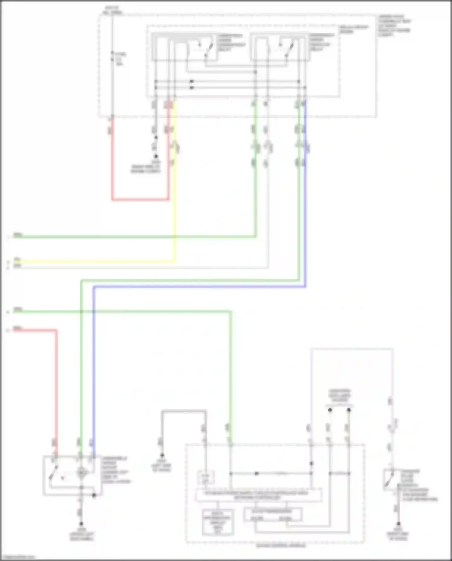 Wiring diagram network controller for Honda Ridgeline II (2016-2021) (1 of 1)