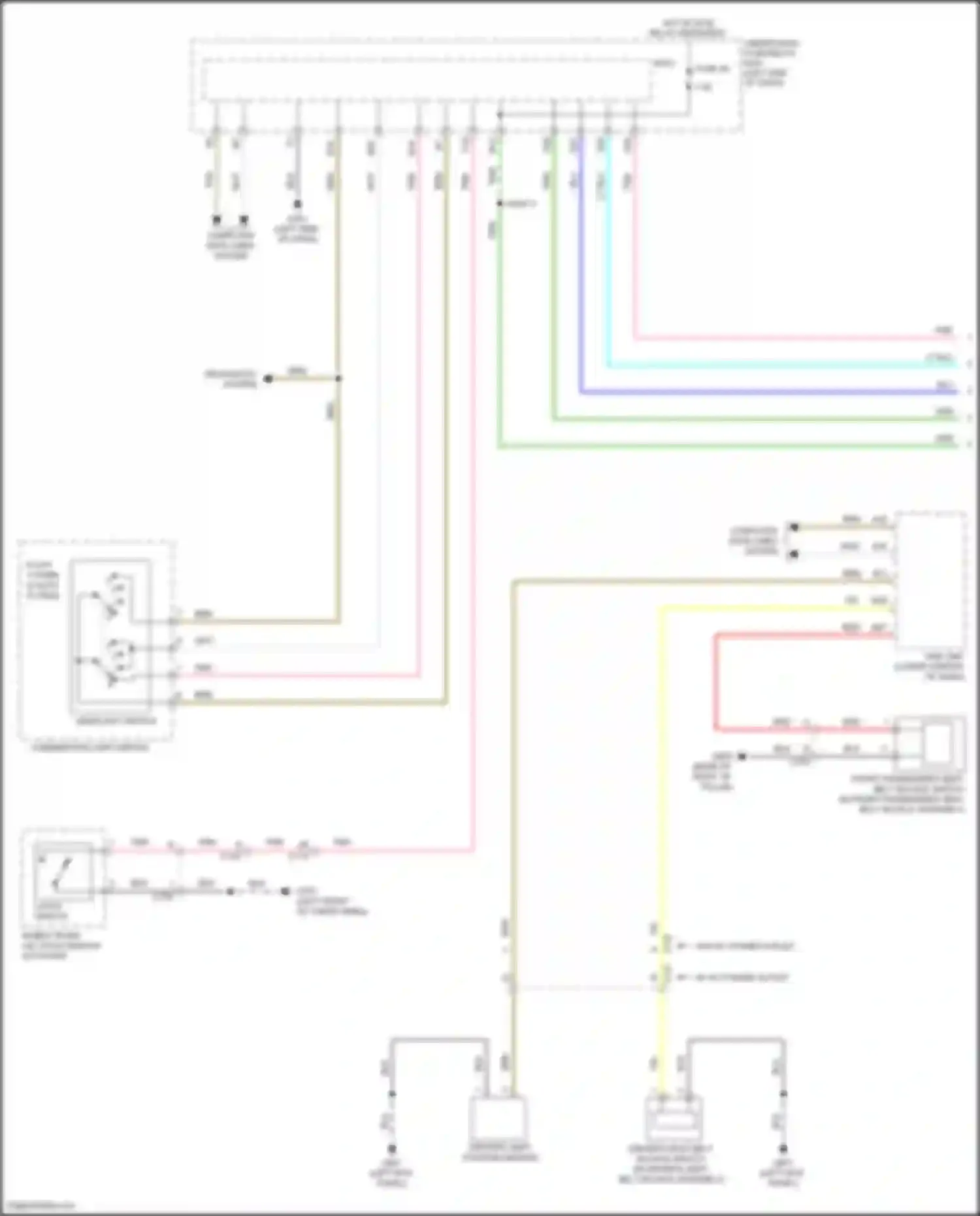 Wiring diagram red for Honda Ridgeline II (2016-2021) (55 of 118)