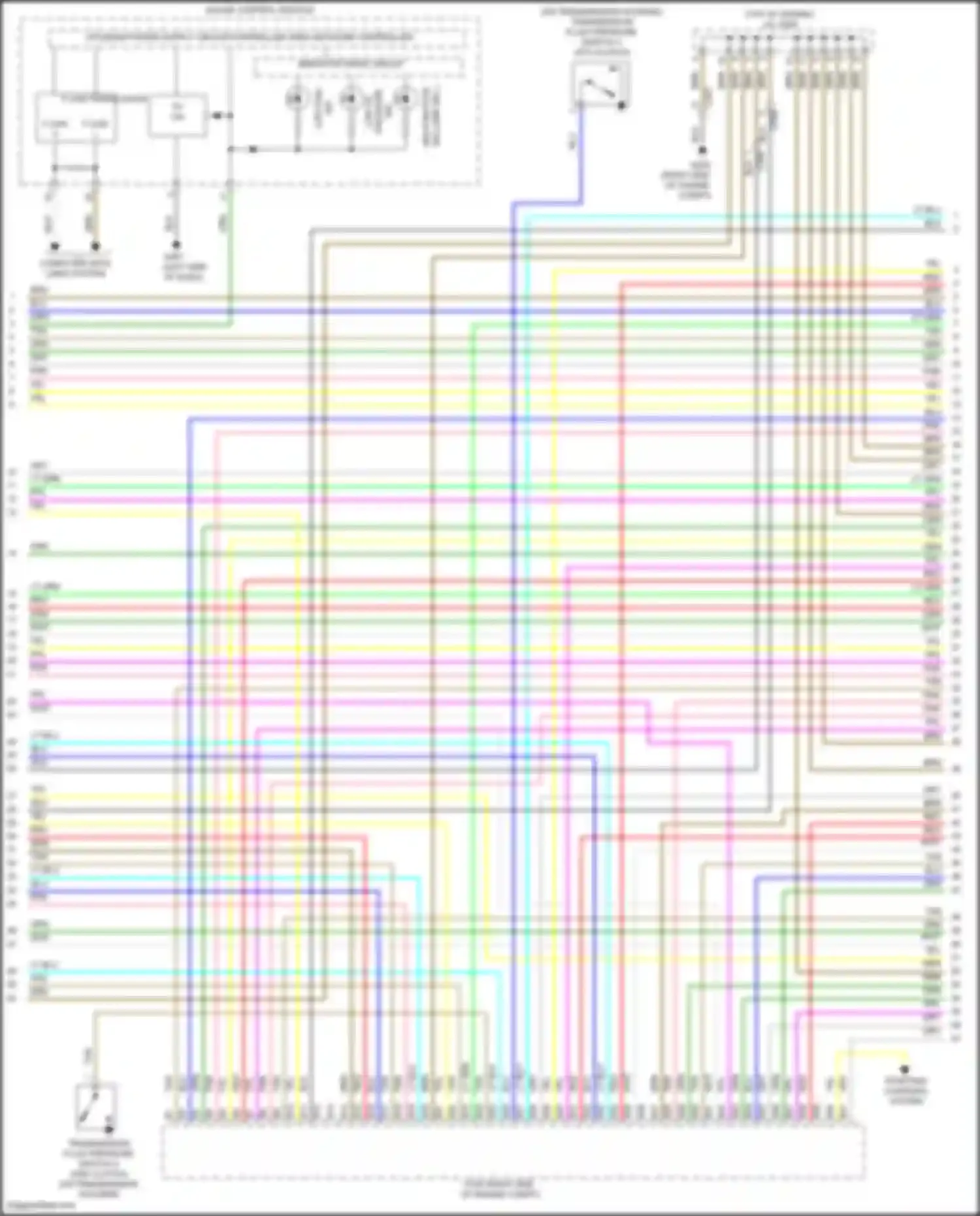 Wiring diagram starting/ charging system for Honda Ridgeline II (2016-2021) (2 of 2)