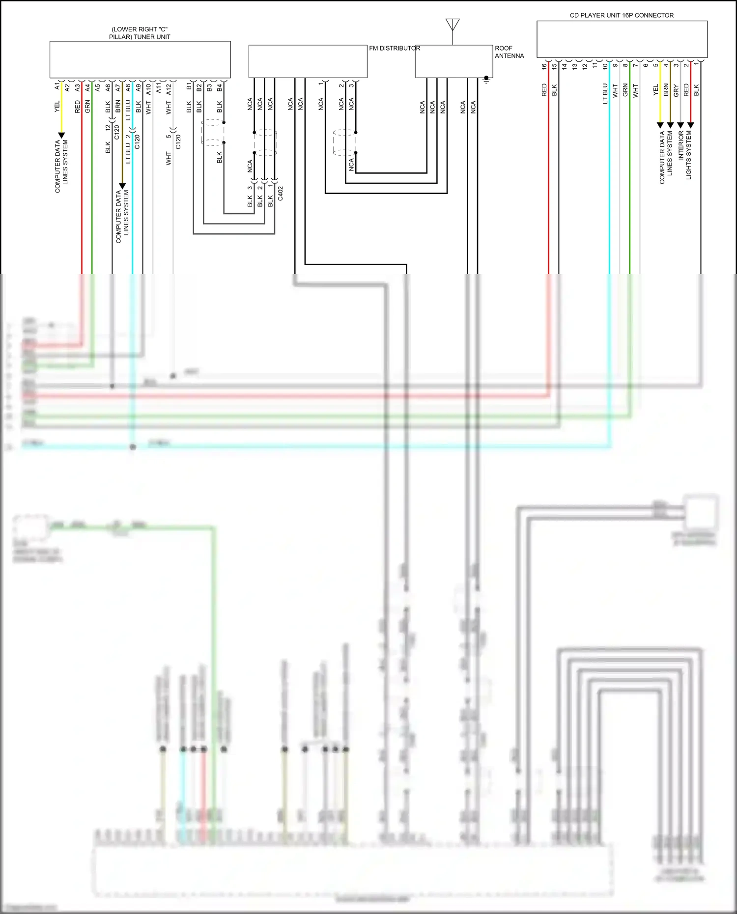 Honda Ridgeline II (2016-2021) tan wiring diagram  (34 of 107)