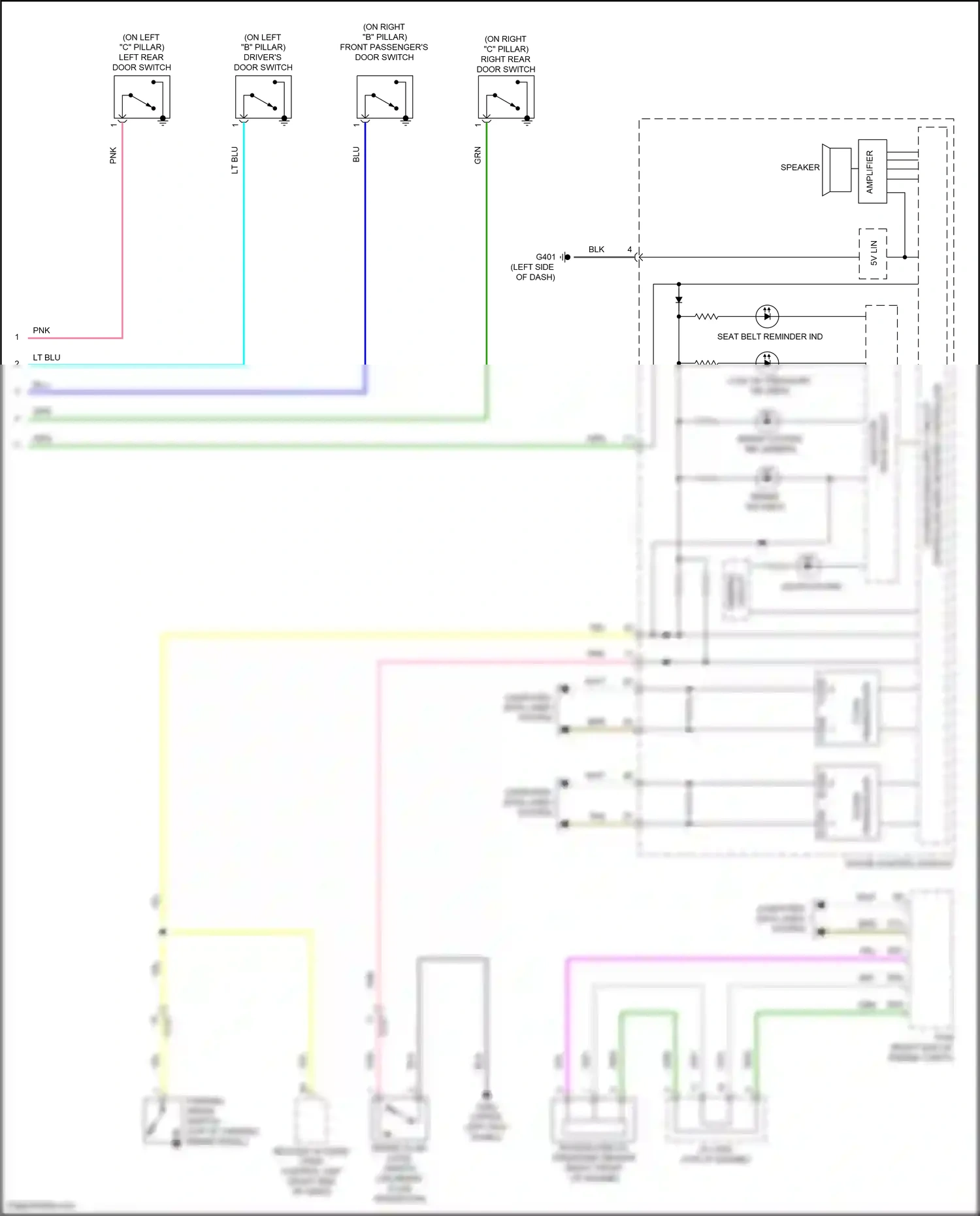 Honda Ridgeline II (2016-2021) tan wiring diagram  (42 of 107)