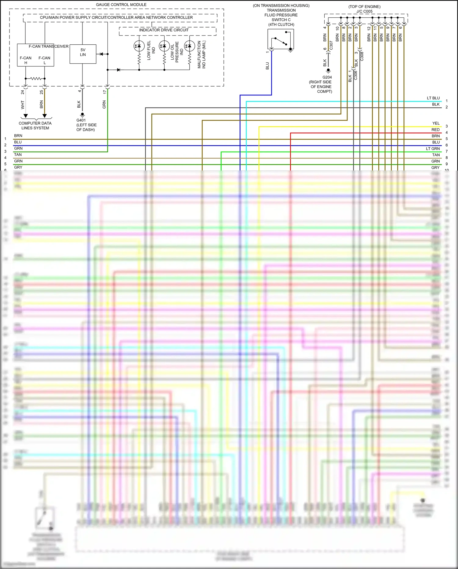 Honda Ridgeline II (2016-2021) tan wiring diagram  (106 of 107)