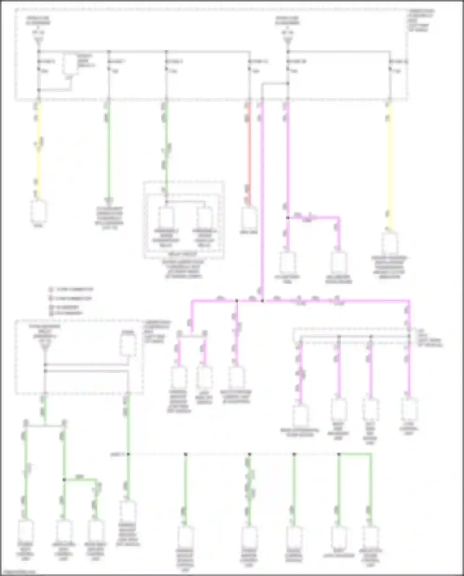 Wiring diagram ventilated seat control unit for Honda Ridgeline II (2016-2021) (4 of 4)