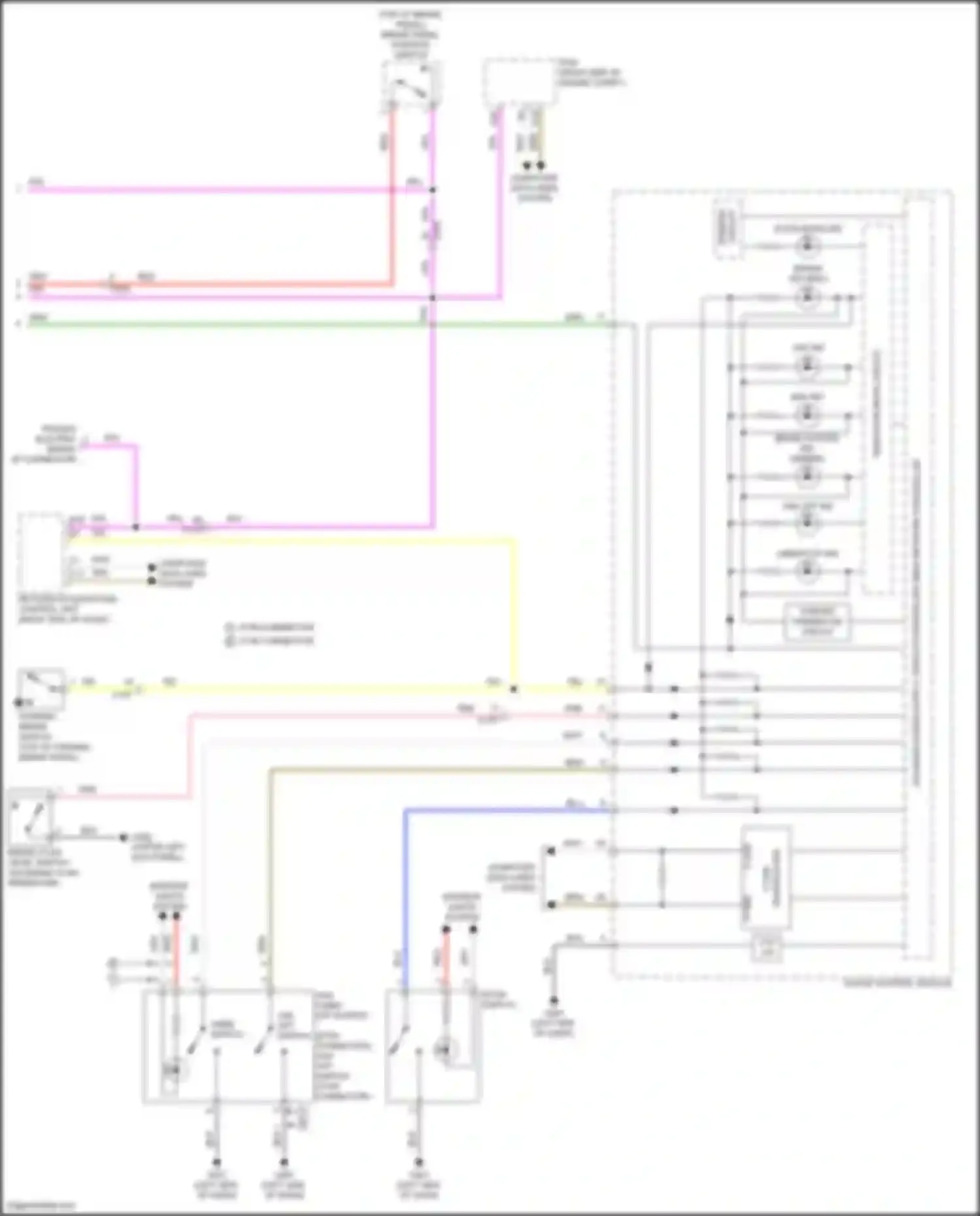 Wiring diagram vsa ind for Honda Ridgeline II (2016-2021) (1 of 2)