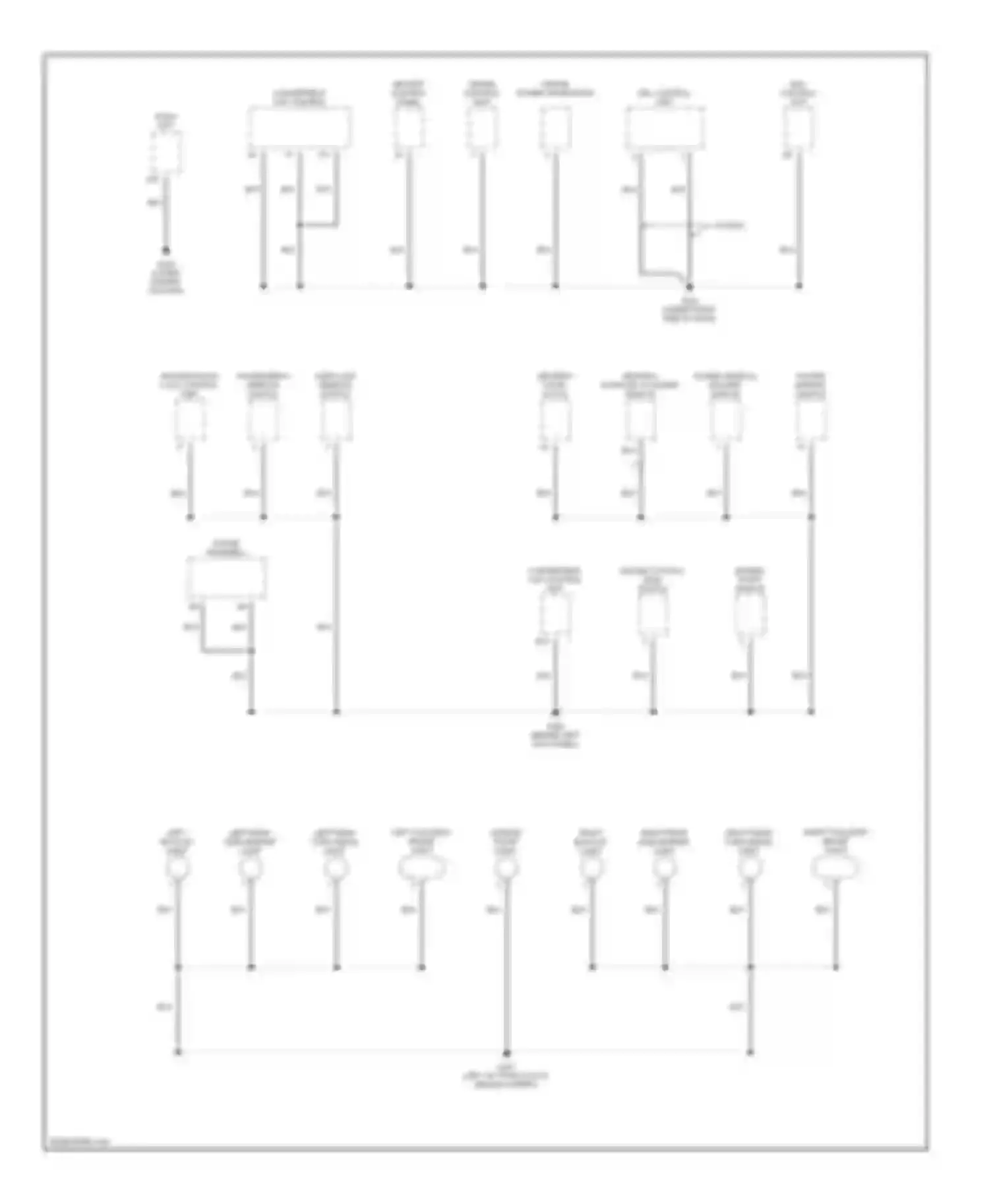S2000 Honda AP1 (1999-2003): Ground distribution circuit (3 of 3)