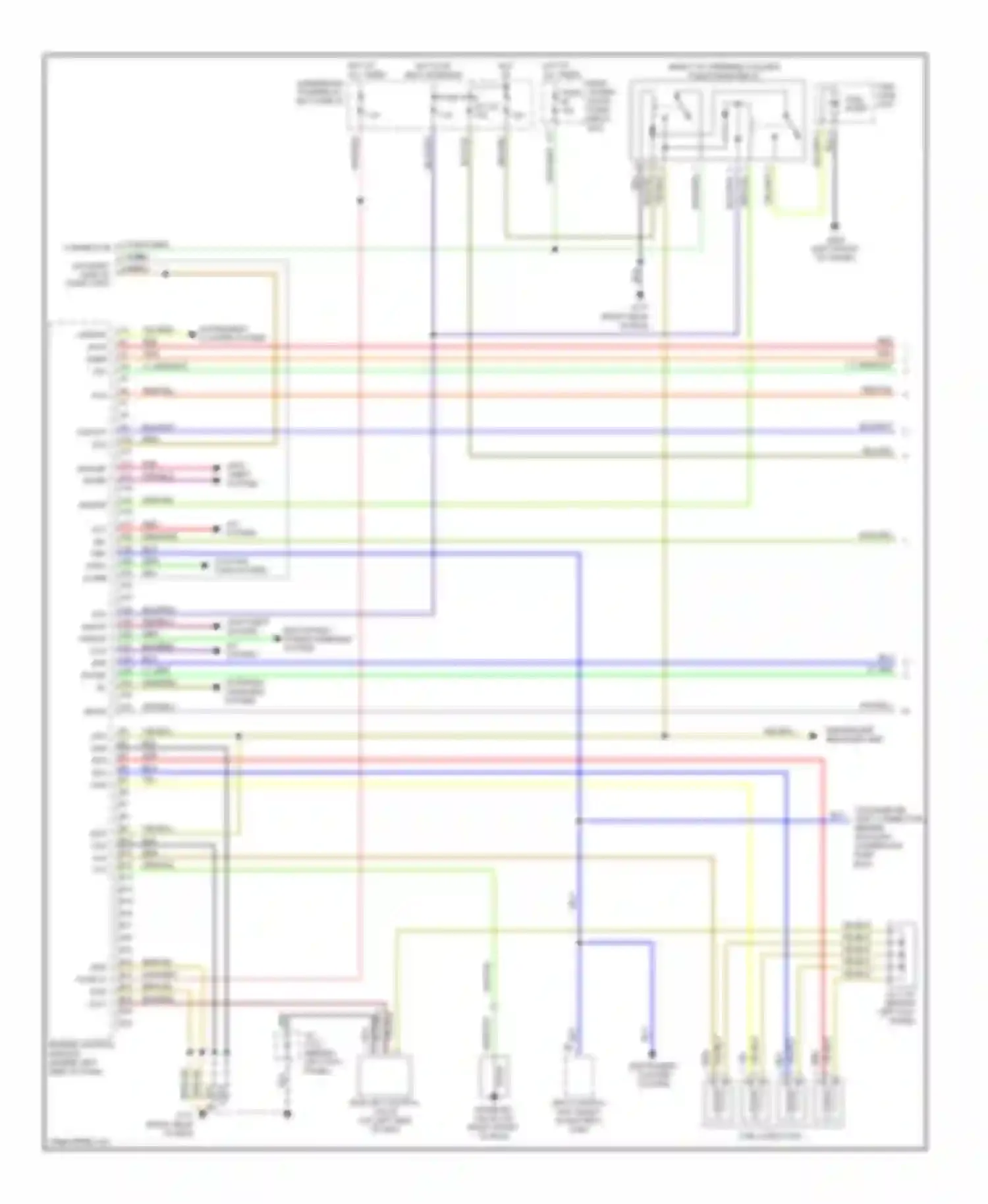 Wiring diagram vssout scs for Honda S2000 AP1 (1999-2003) (1 of 1)