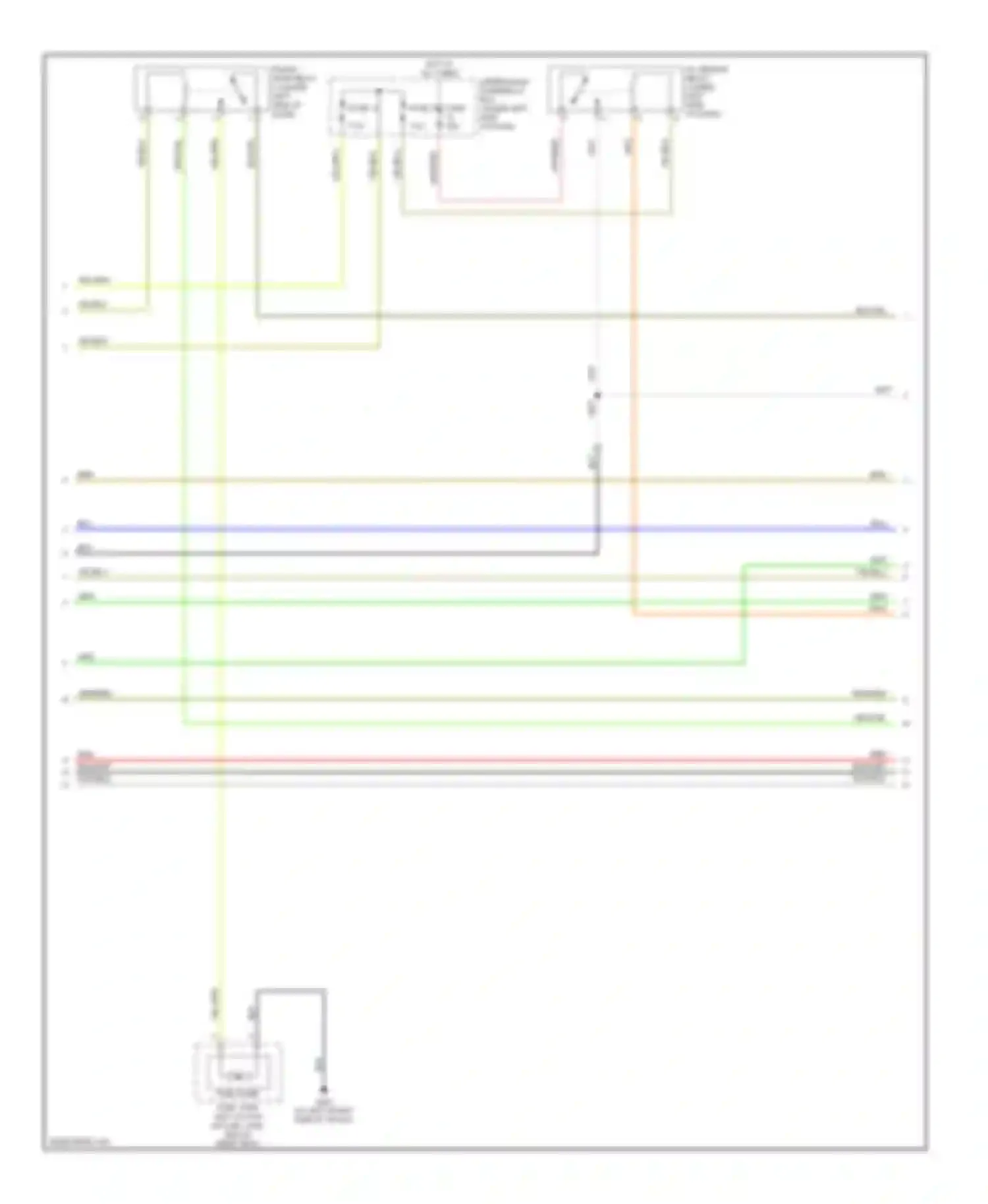 Wiring diagram blk/yel for Honda S2000 AP2 facelift (2003-2009) (10 of 18)