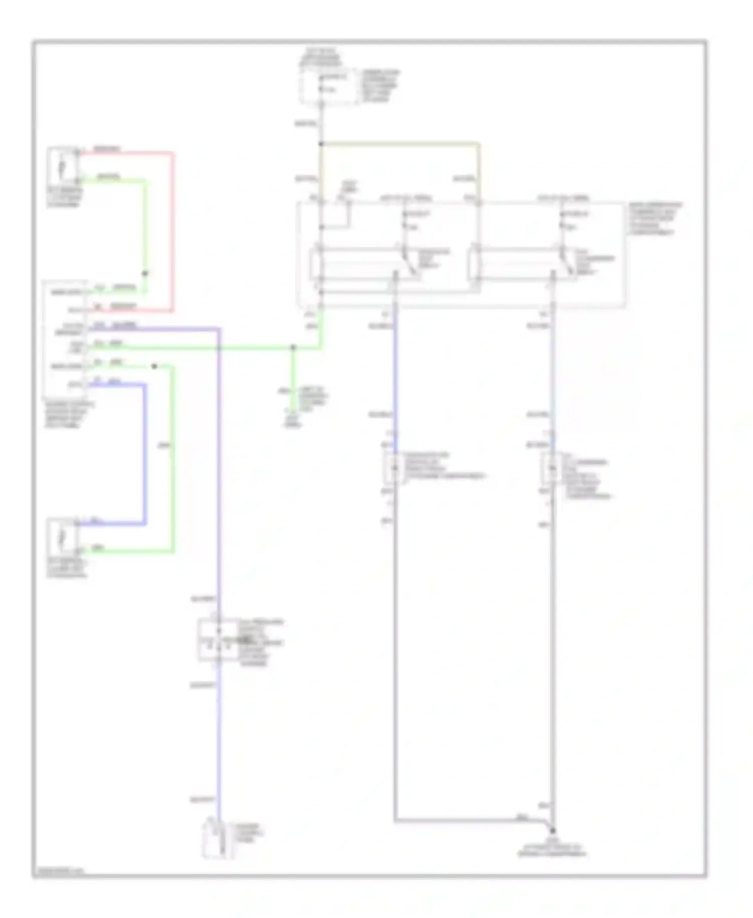 Wiring diagram fan ctrl for Honda S2000 AP2 facelift (2003-2009)