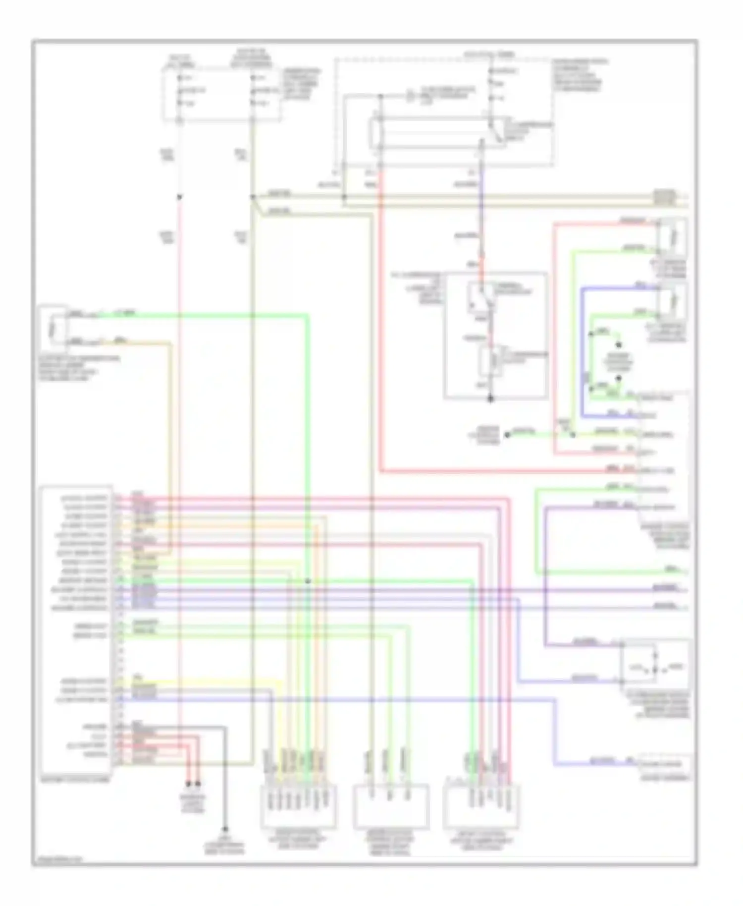 Wiring diagram mode 4 output mode 3 output illum cancel sig for Honda S2000 I (2004-2009)