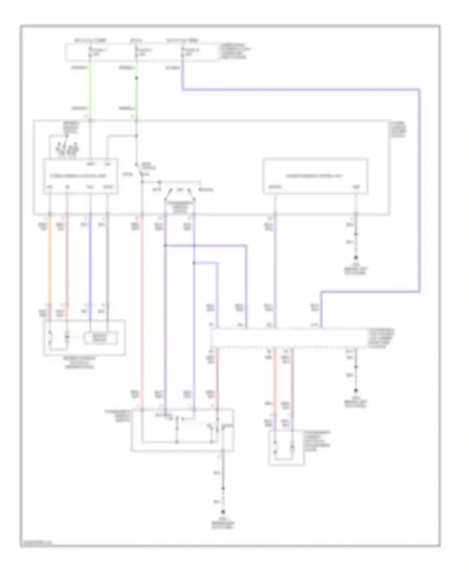 Wiring diagram blk for Honda S2000 I (2004-2009) (32 of 44)