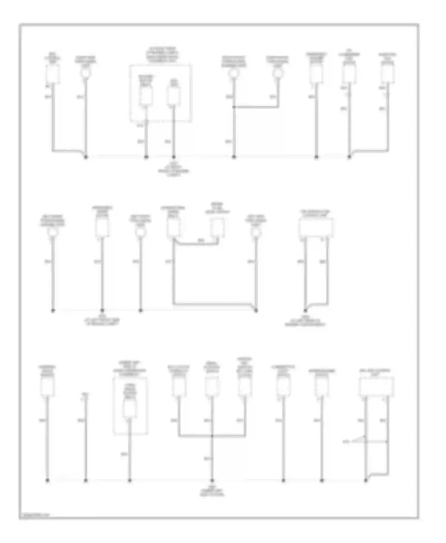 Wiring diagram drl sub control unit for Honda S2000 I (2004-2009) (1 of 2)