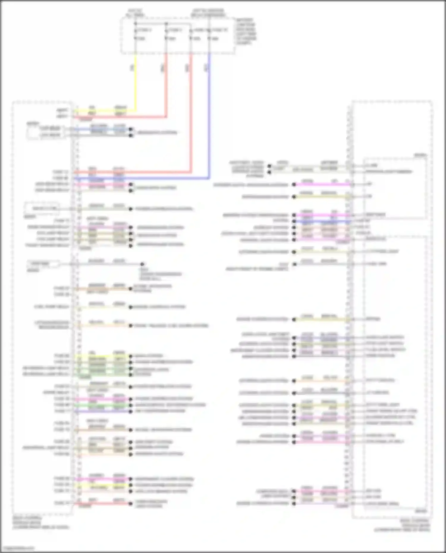 Wiring diagram front wiper on off ctrl for Honda XR-V II (2022-2024)