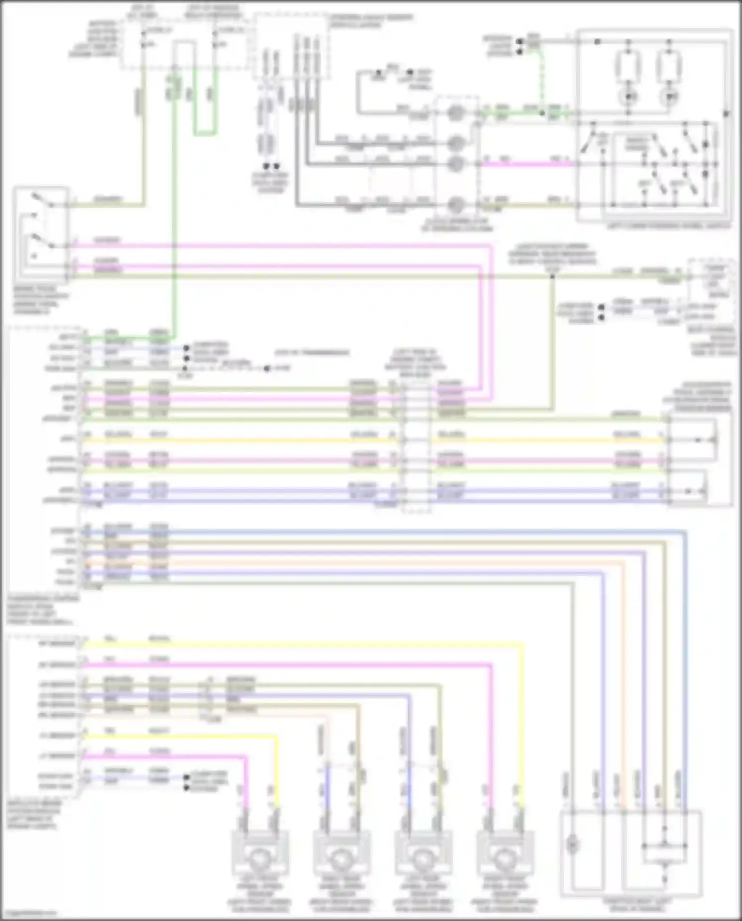 Wiring diagram lf sensor lo for Honda XR-V II (2022-2024)