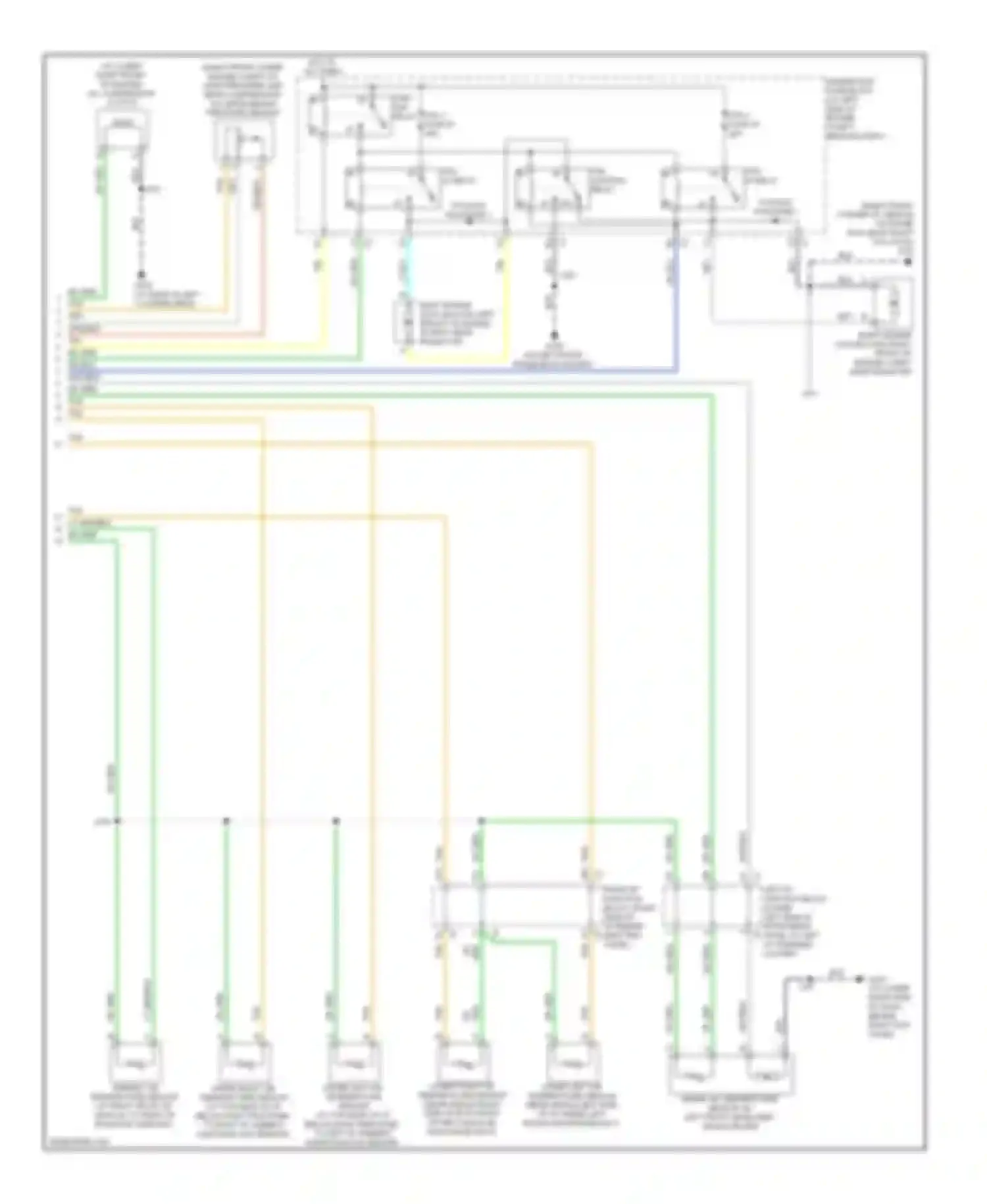 H2 Hummer I facelift (2007-2009): Automatic a/c circuit (3 of 3)