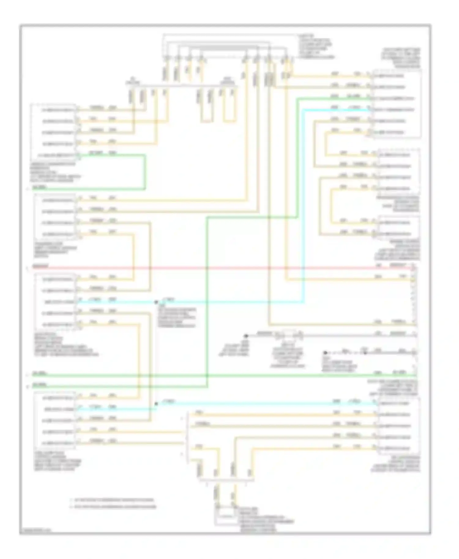 H2 Hummer I facelift (2007-2009): Computer data lines circuit (2 of 2)