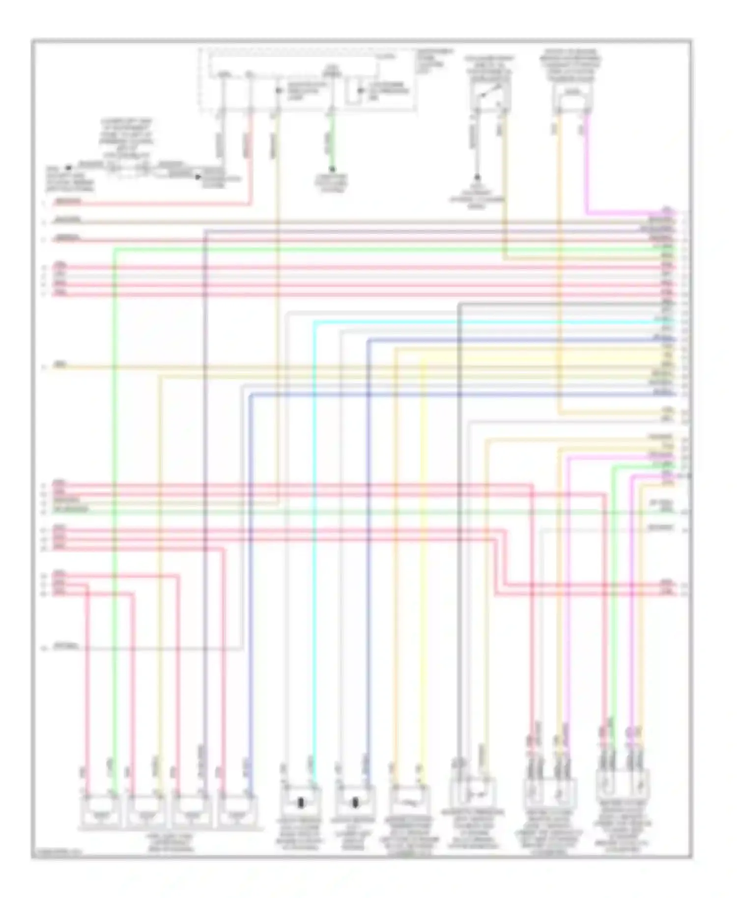 H2 Hummer I facelift (2007-2009): Wiring diagram engine performance 6.2l vin 8 (3 of 5)