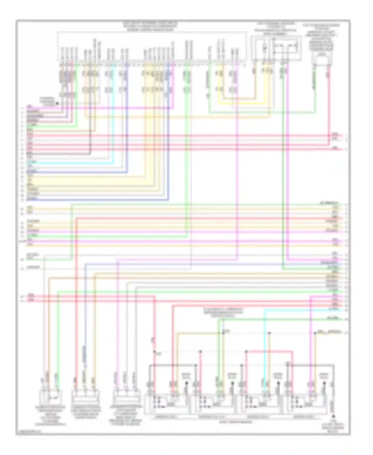 H2 Hummer I facelift (2007-2009): Wiring diagram engine performance 6.2l vin 8 (4 of 5)