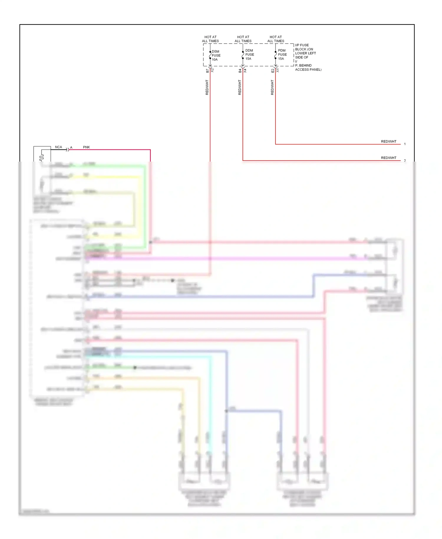 Wiring diagram 2 6 pnk pnk low ref low ref for Hummer H2 I facelift (2007-2009) (1 of 1)
