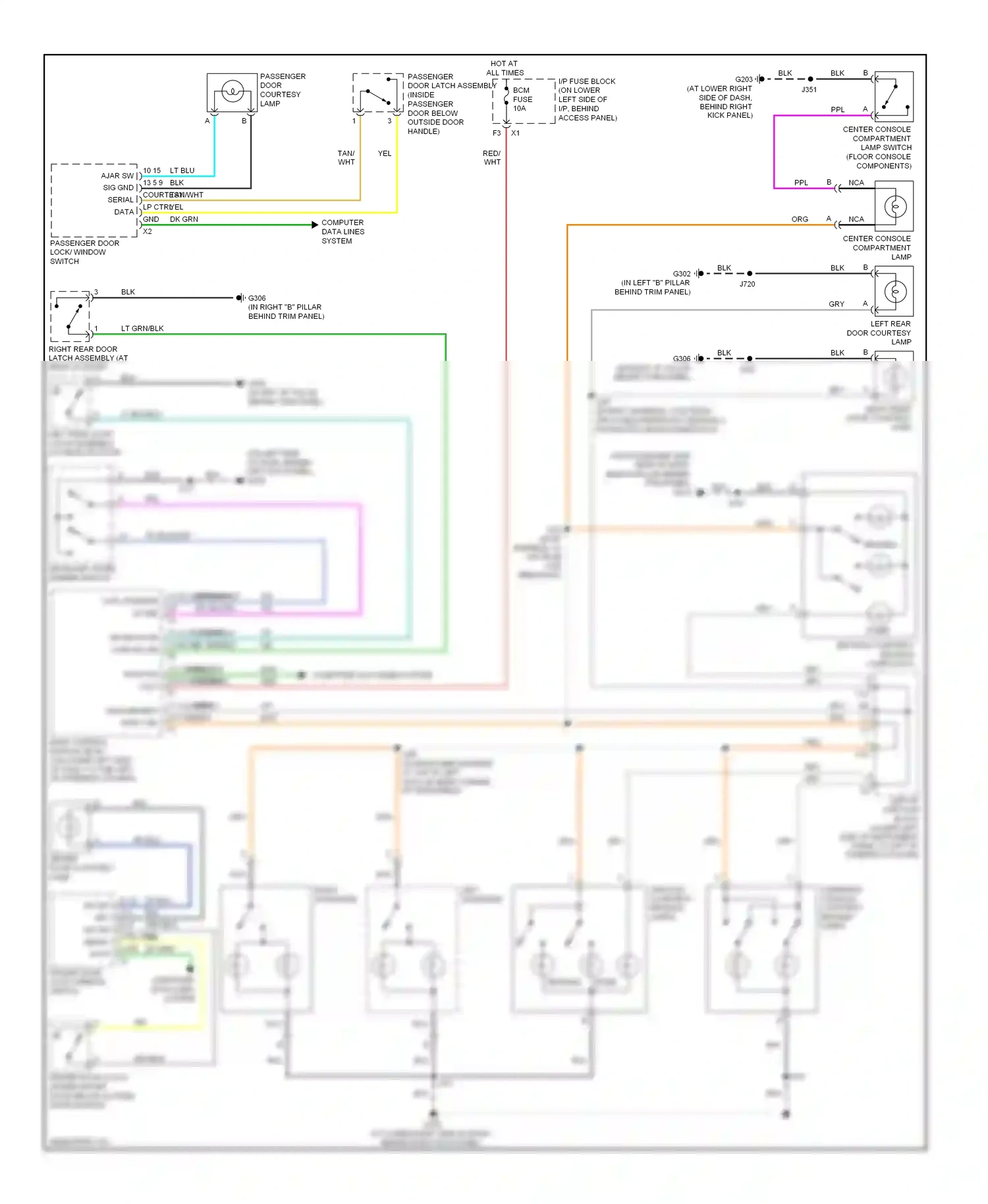 Wiring diagram blk for Hummer H2 I facelift (2007-2009) (21 of 64)