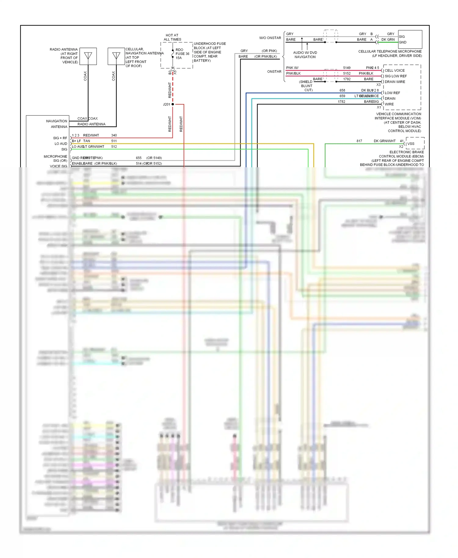 Wiring diagram computer data lo spd serial data lines system for Hummer H2 I facelift (2007-2009) (1 of 1)