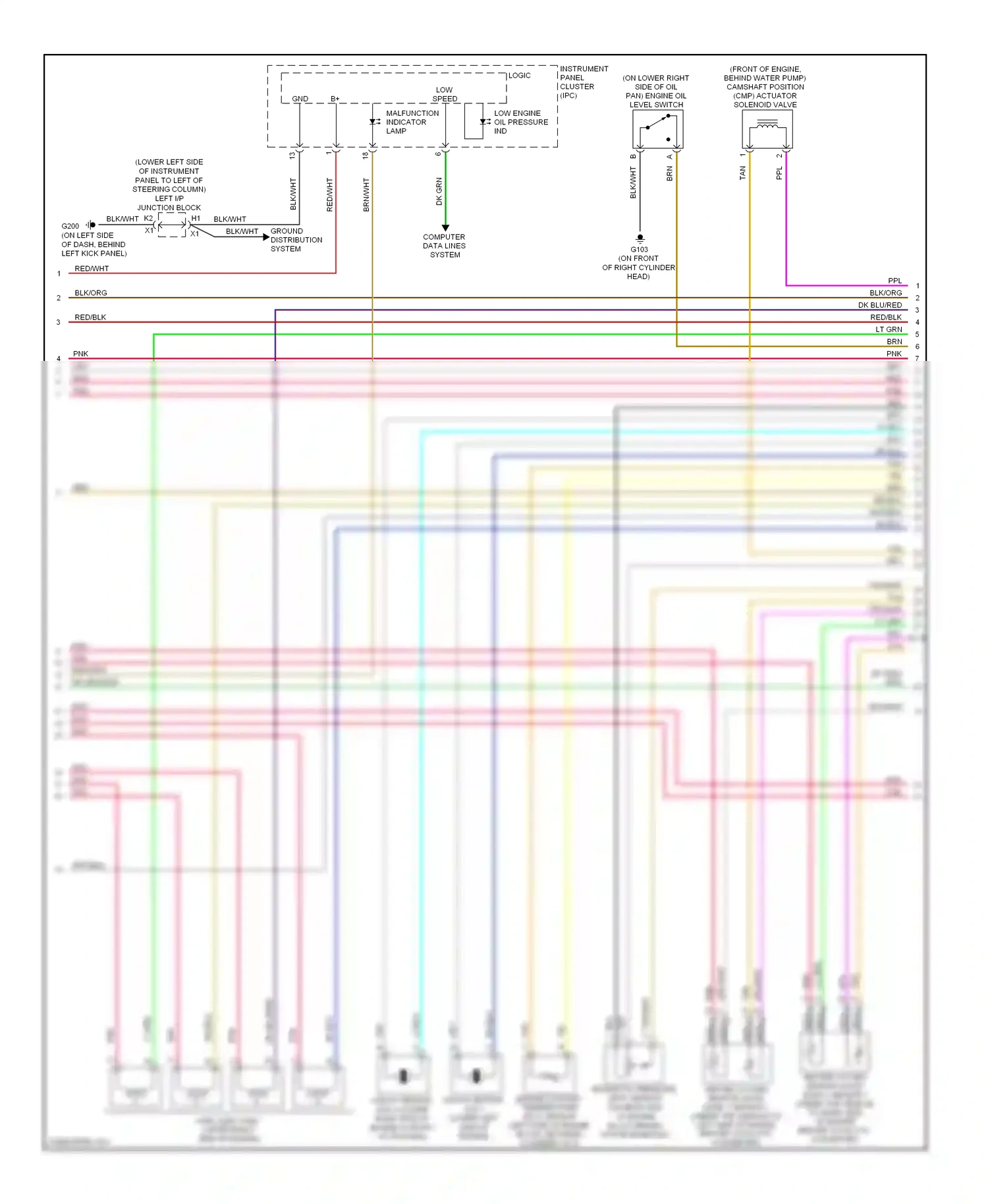 Wiring diagram dk blu for Hummer H2 I facelift (2007-2009) (10 of 39)