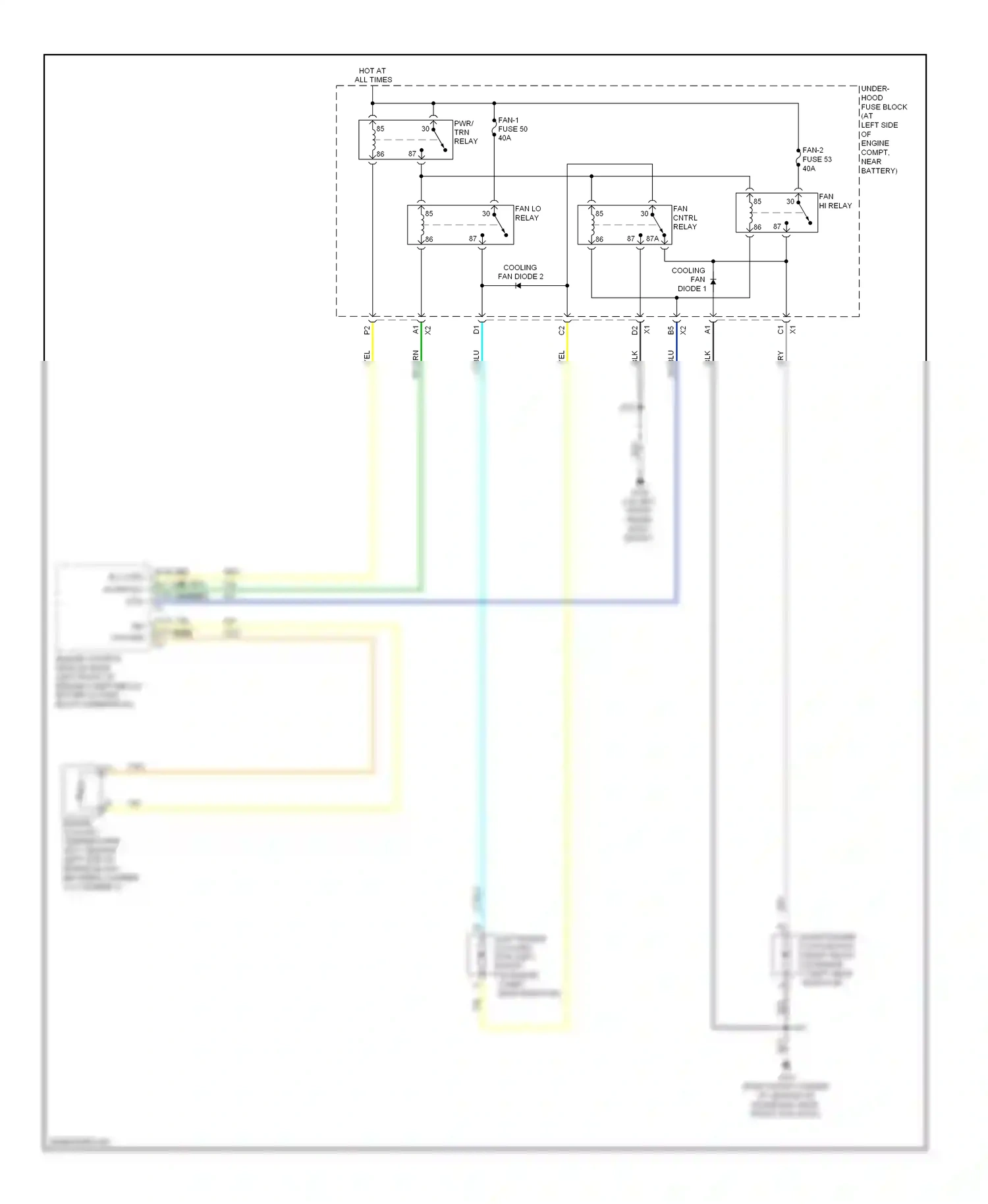 Wiring diagram lt blu for Hummer H2 I facelift (2007-2009) (8 of 42)