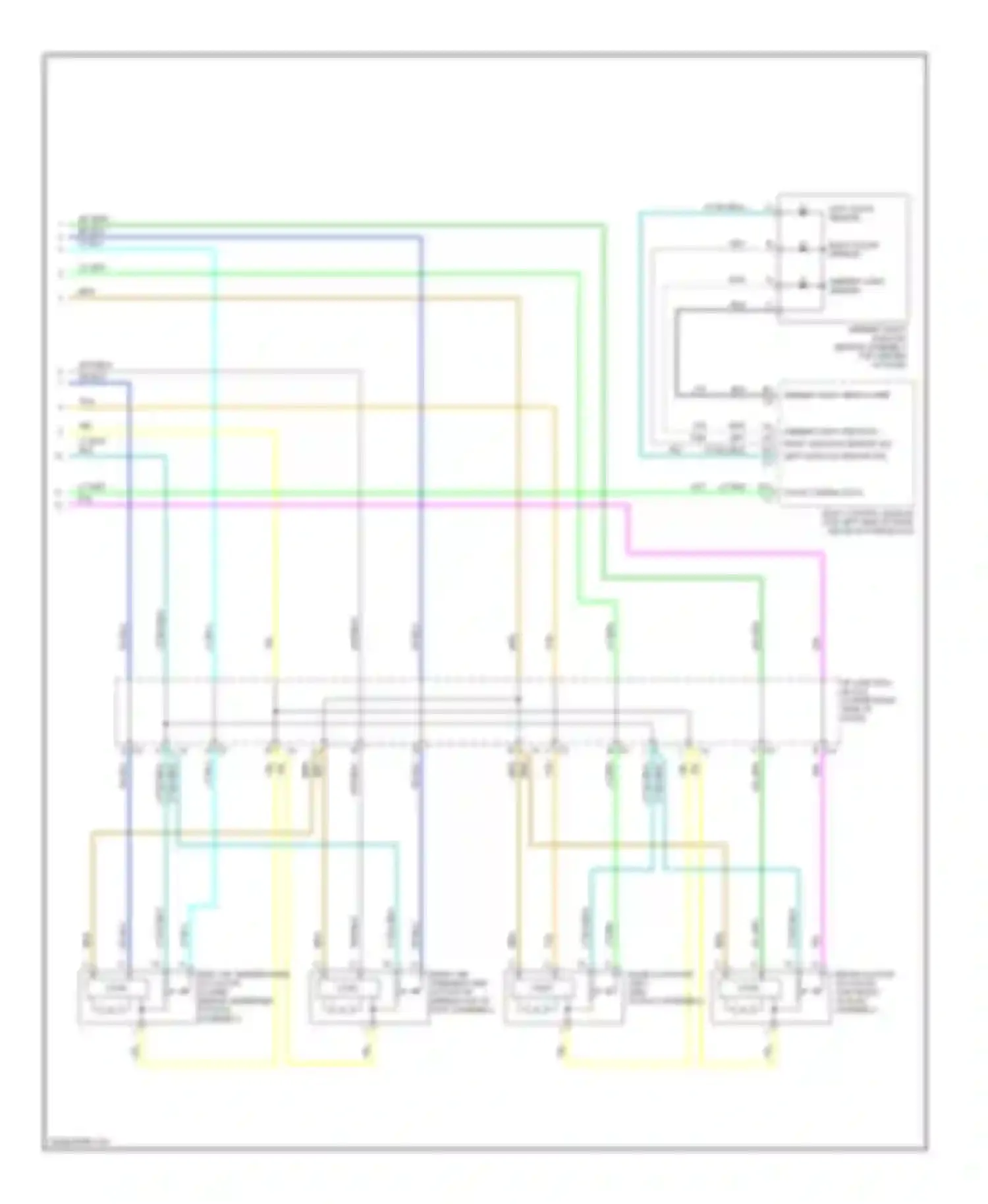 H2 Hummer I (2002-2007): Automatic a/c circuit (2 of 2)
