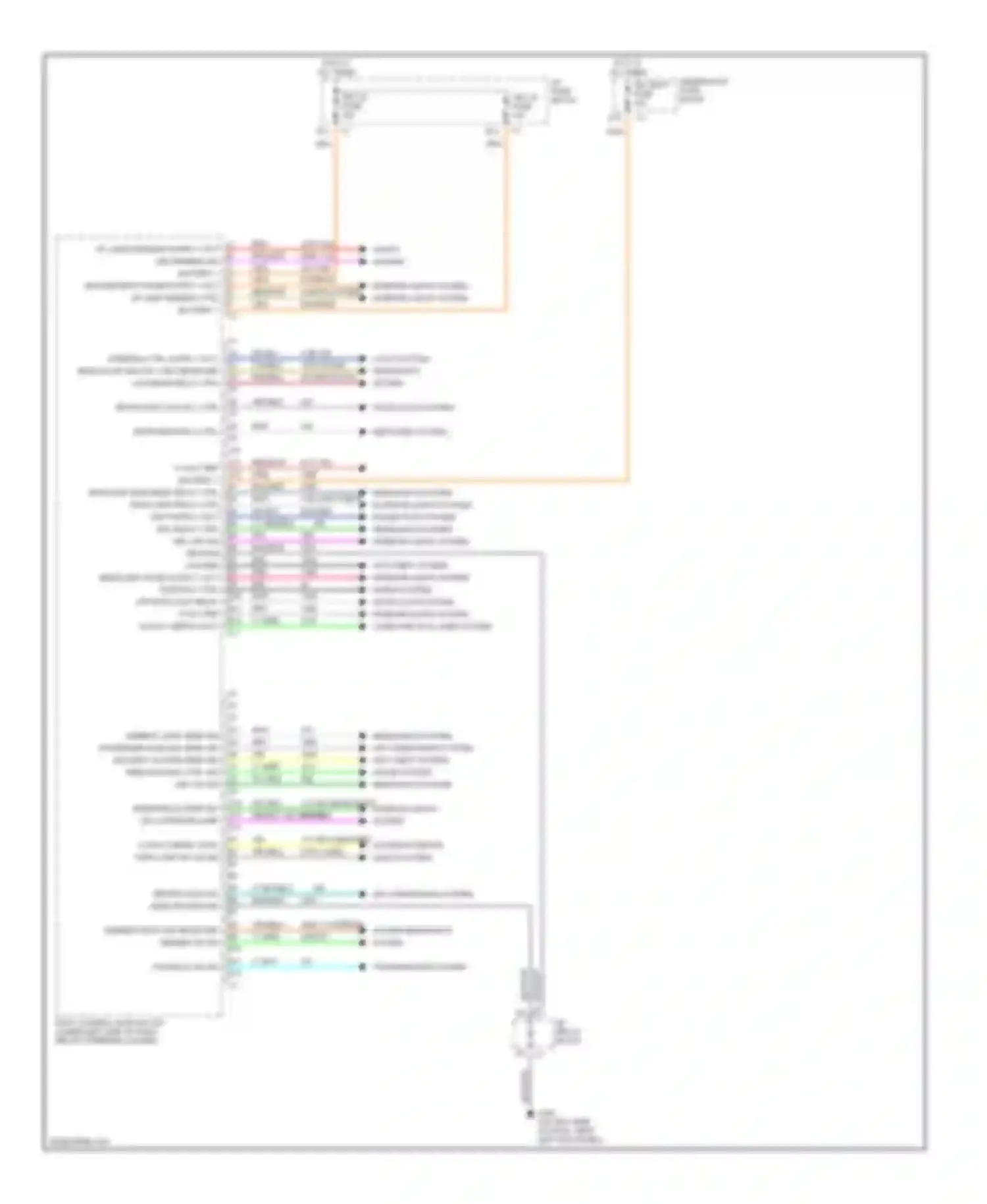 H2 Hummer I (2002-2007): Body control modules circuit (1 of 2)