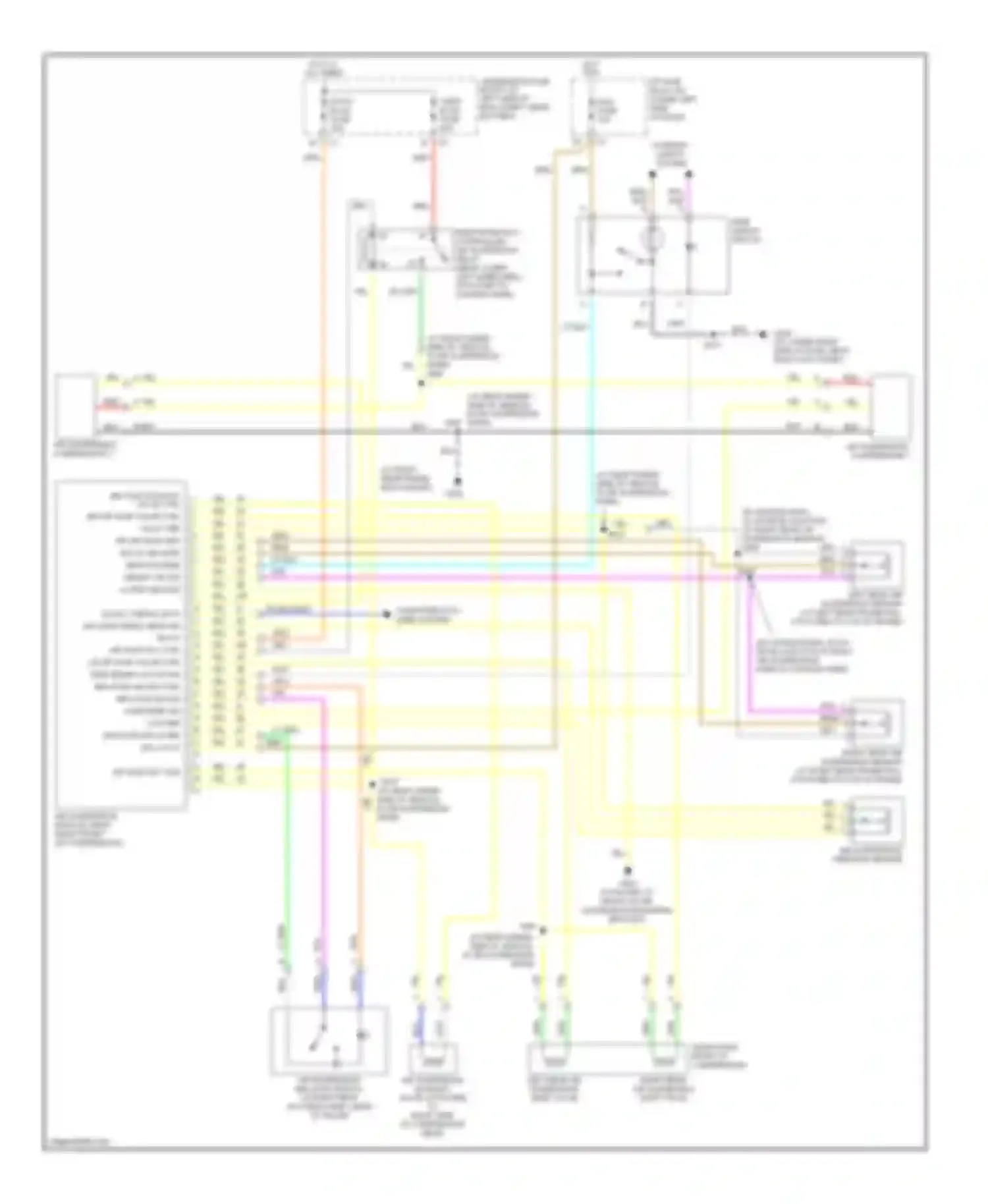 H2 Hummer I (2002-2007): Electronic suspension circuit, late production