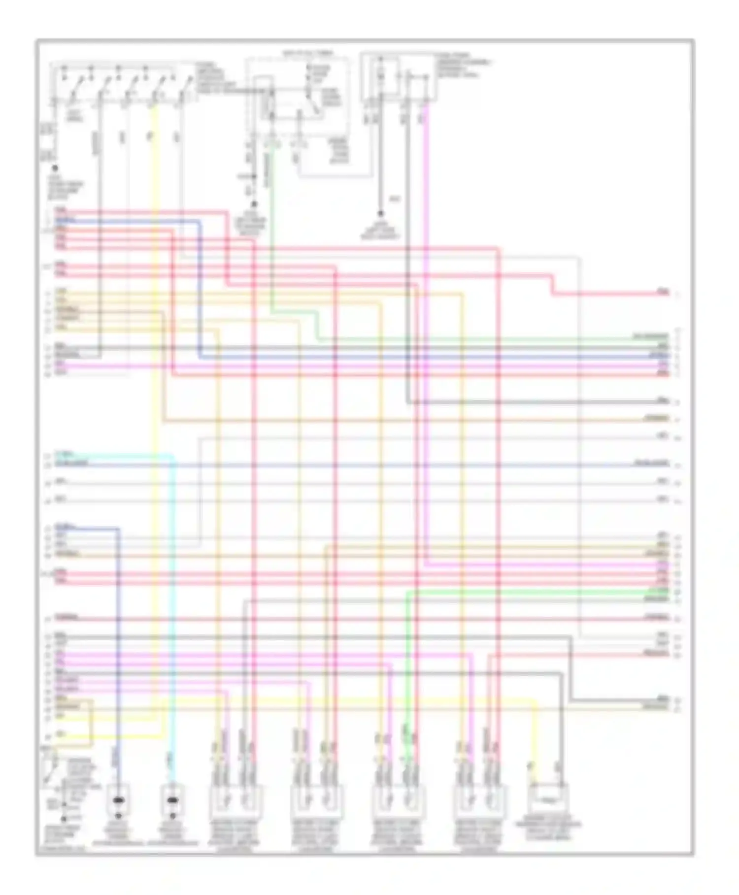 H2 Hummer I (2002-2007): Wiring diagram engine performance 6.0l vin u (2 of 5)