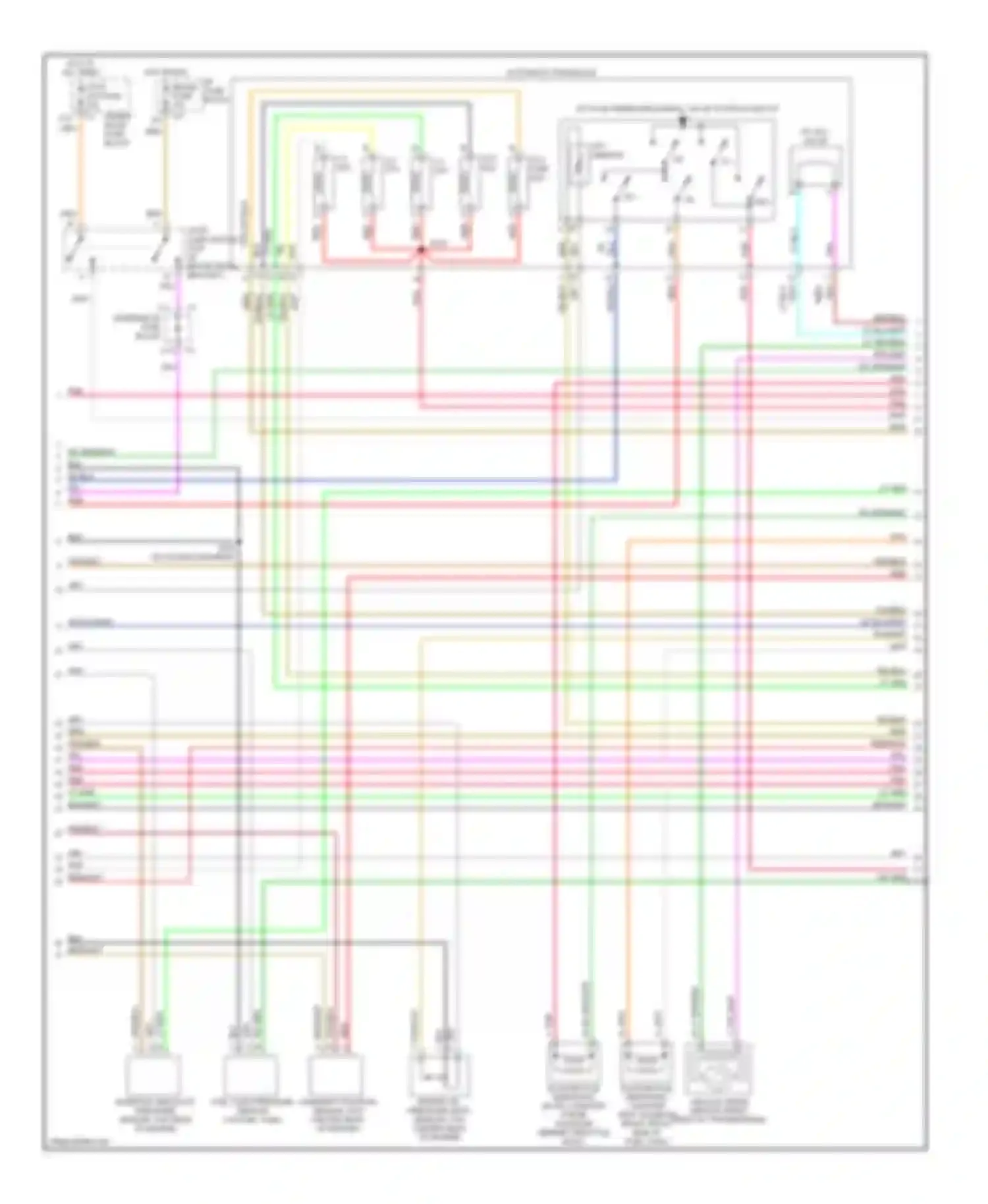 H2 Hummer I (2002-2007): Wiring diagram engine performance 6.0l vin u (3 of 5)