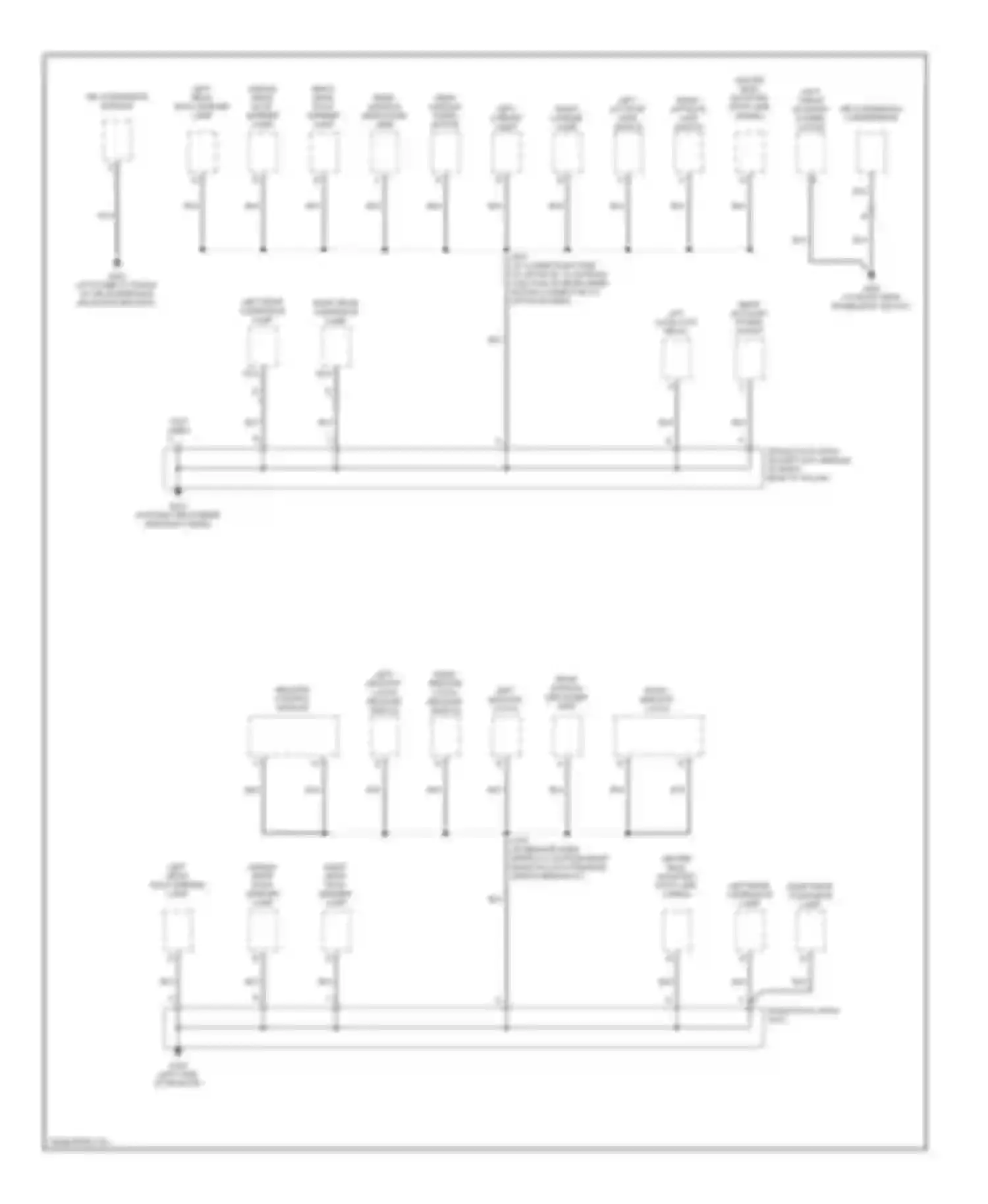 H2 Hummer I (2002-2007): Ground distribution circuit (5 of 5)