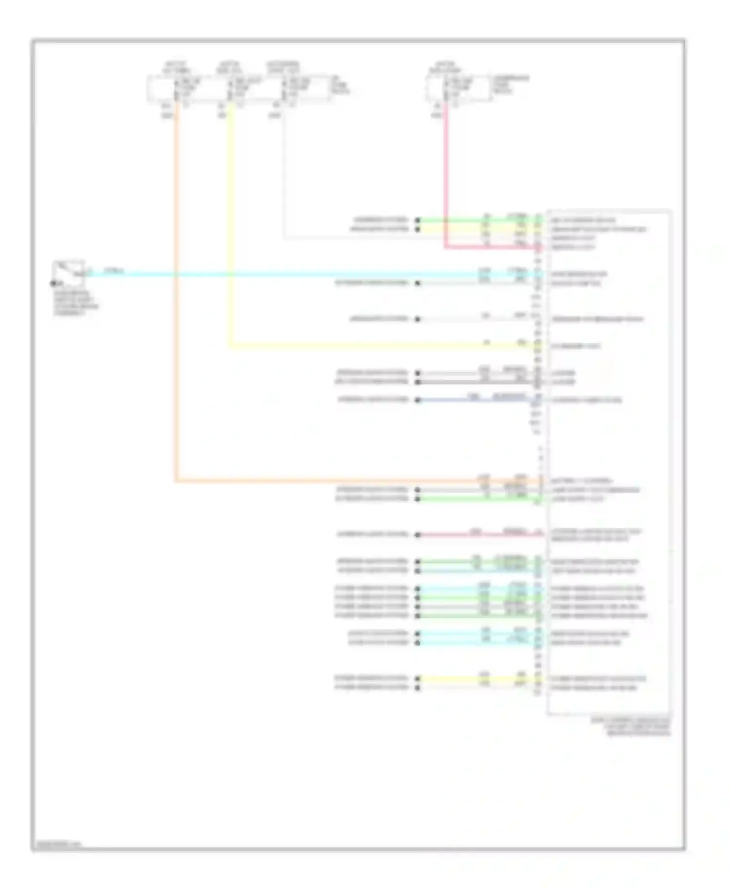 Wiring diagram accessory volt for Hummer H2 I (2002-2007) (1 of 1)