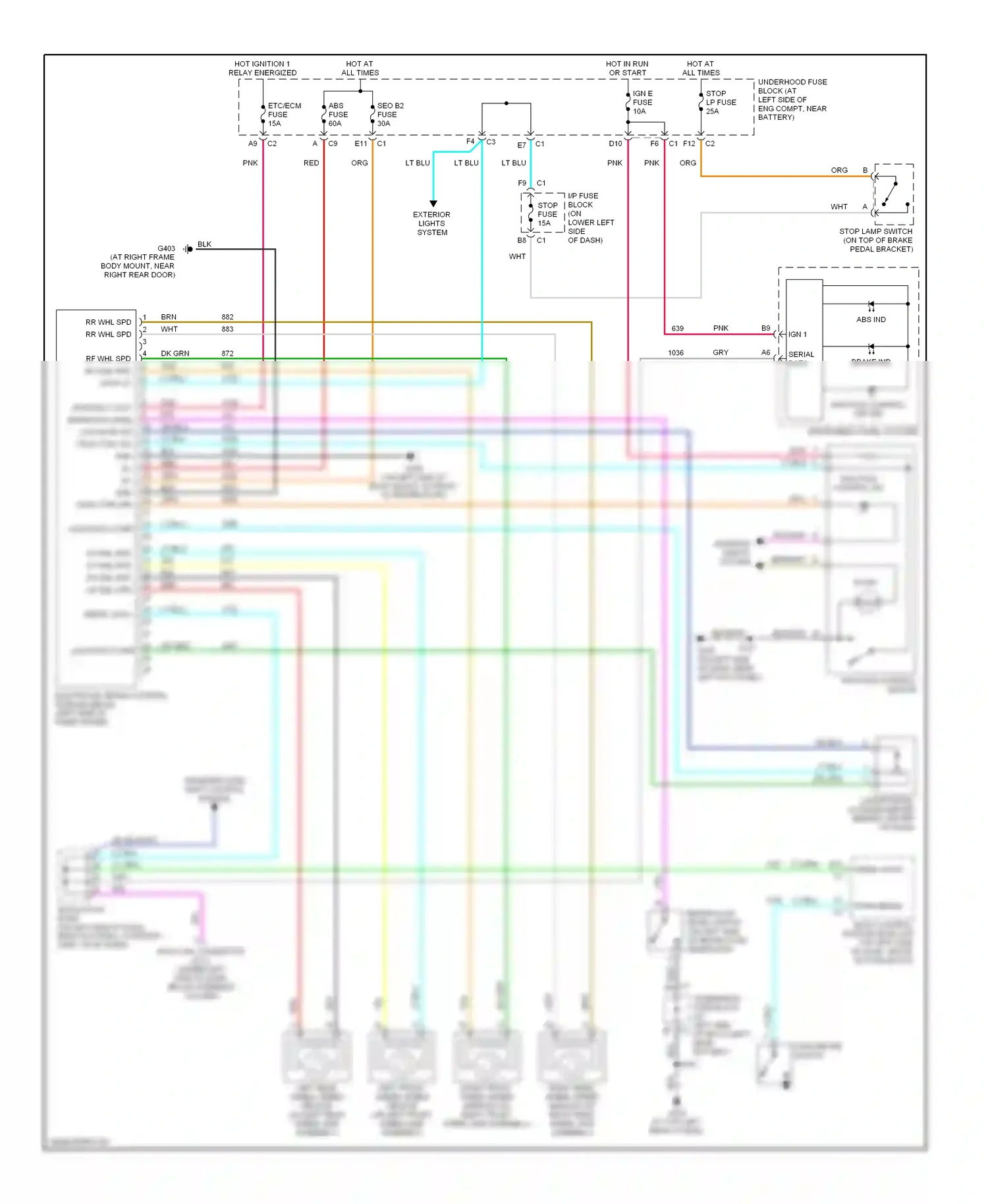 Hummer H2 I (2002-2007) blk wiring diagram  (1 of 64)