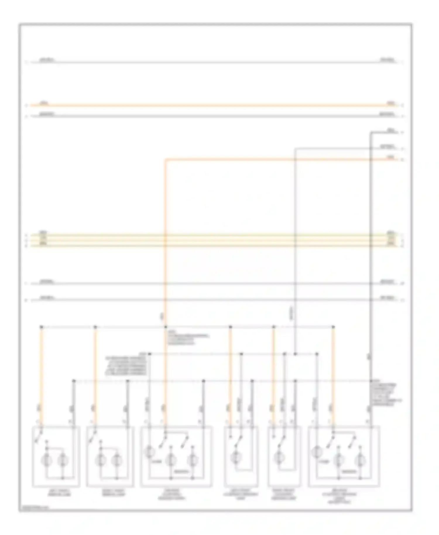 Wiring diagram courtesy/ reading lamps for Hummer H2 I (2002-2007) (1 of 1)