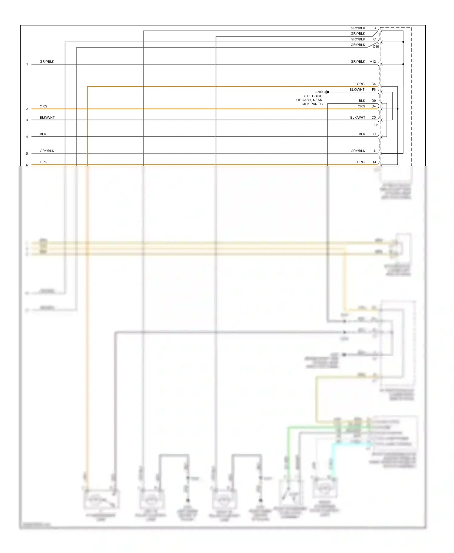 Hummer H2 I (2002-2007) gry/blk wiring diagram  (14 of 24)