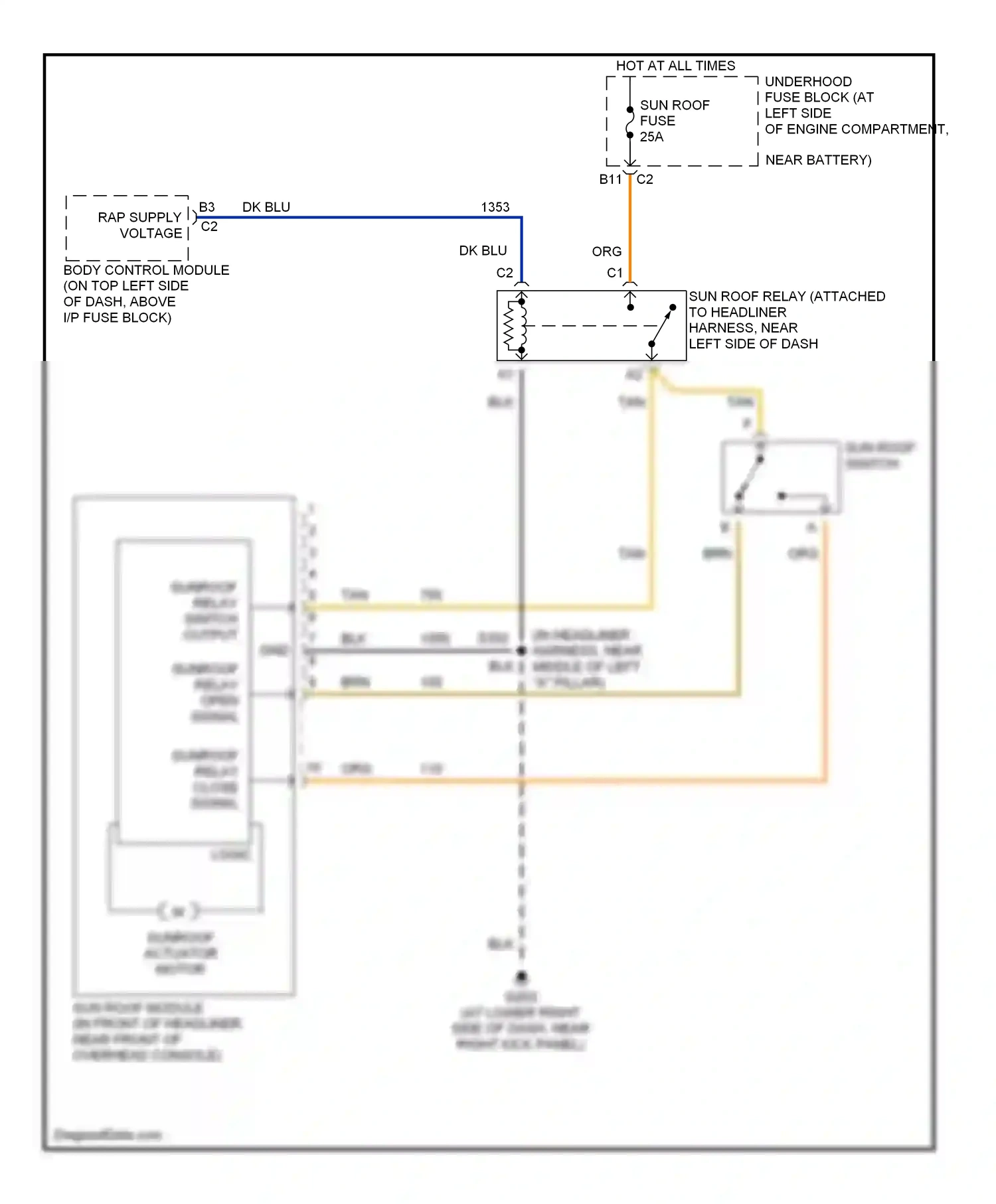 Hummer H2 I (2002-2007) org/ wiring diagram  (36 of 48)