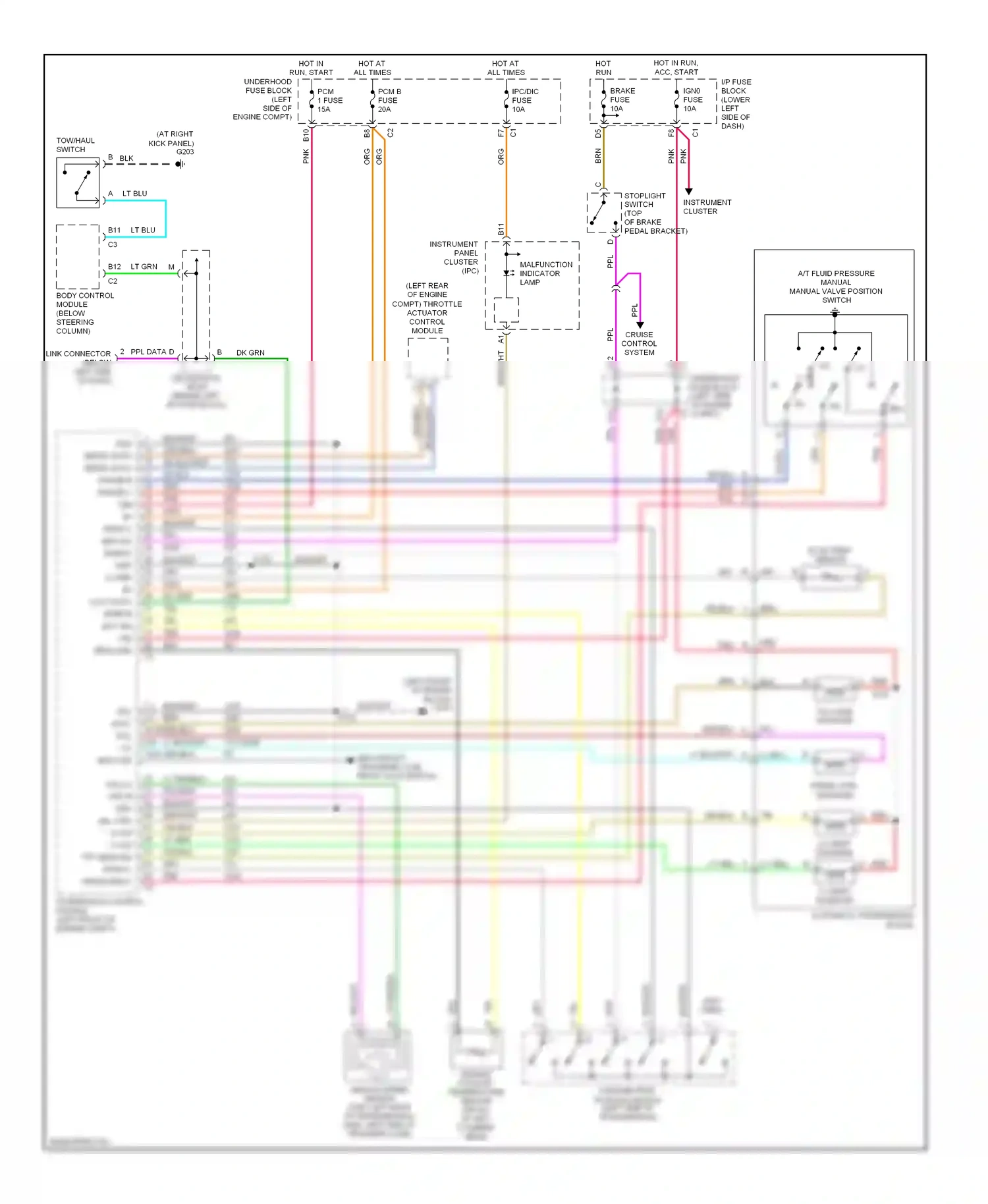 Hummer H2 I (2002-2007) red wiring diagram  (21 of 31)
