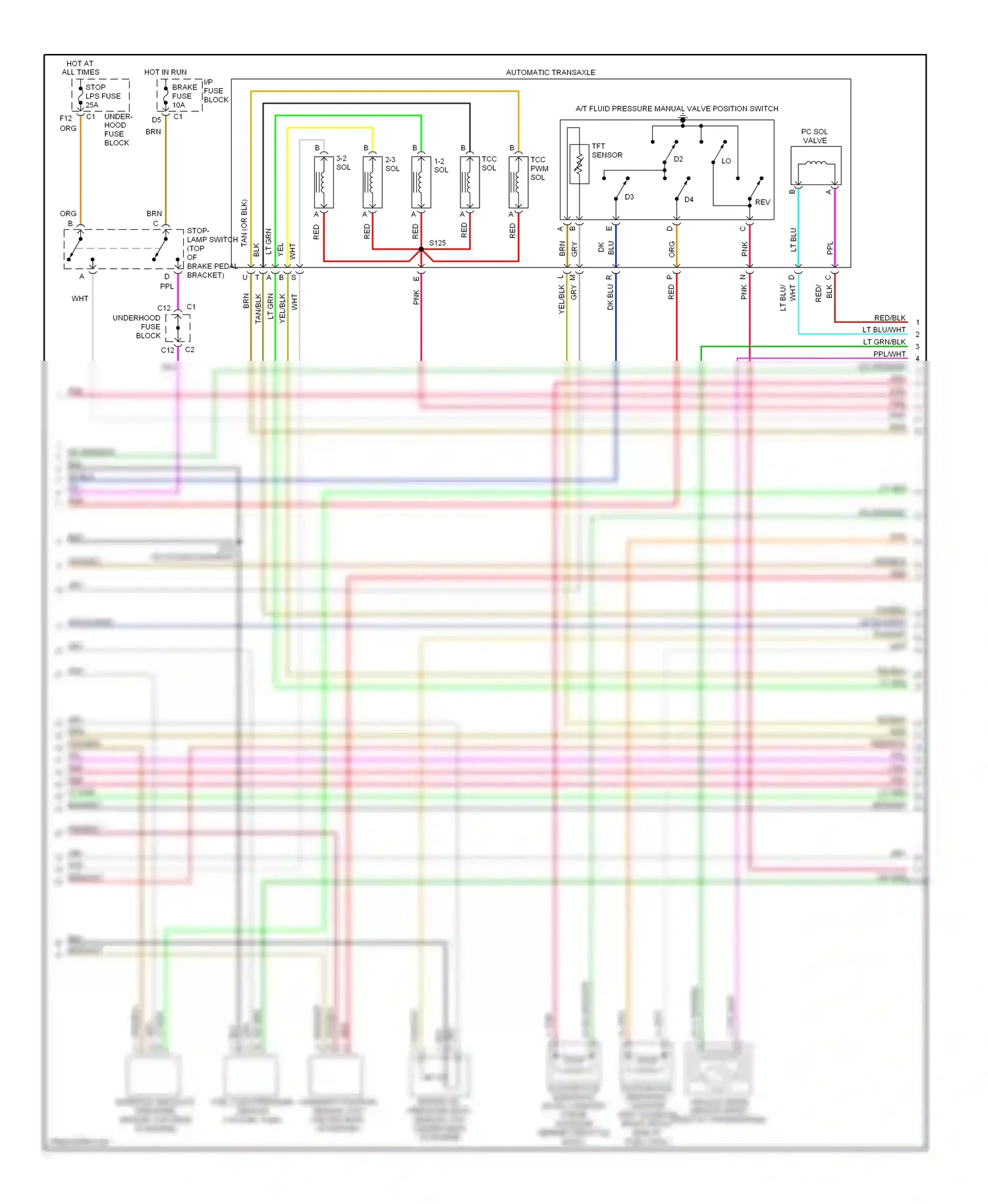 Hummer H2 I (2002-2007) red/blk wiring diagram  (5 of 7)